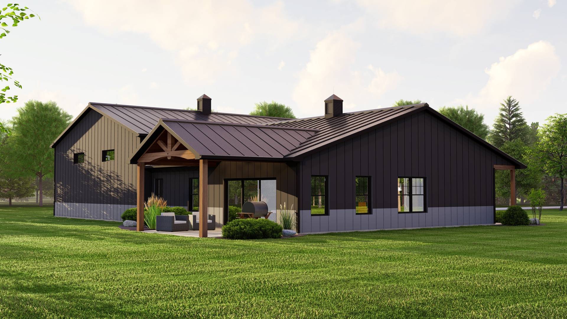 BG-20011 Clayton Barndominium House Plan - Image 7