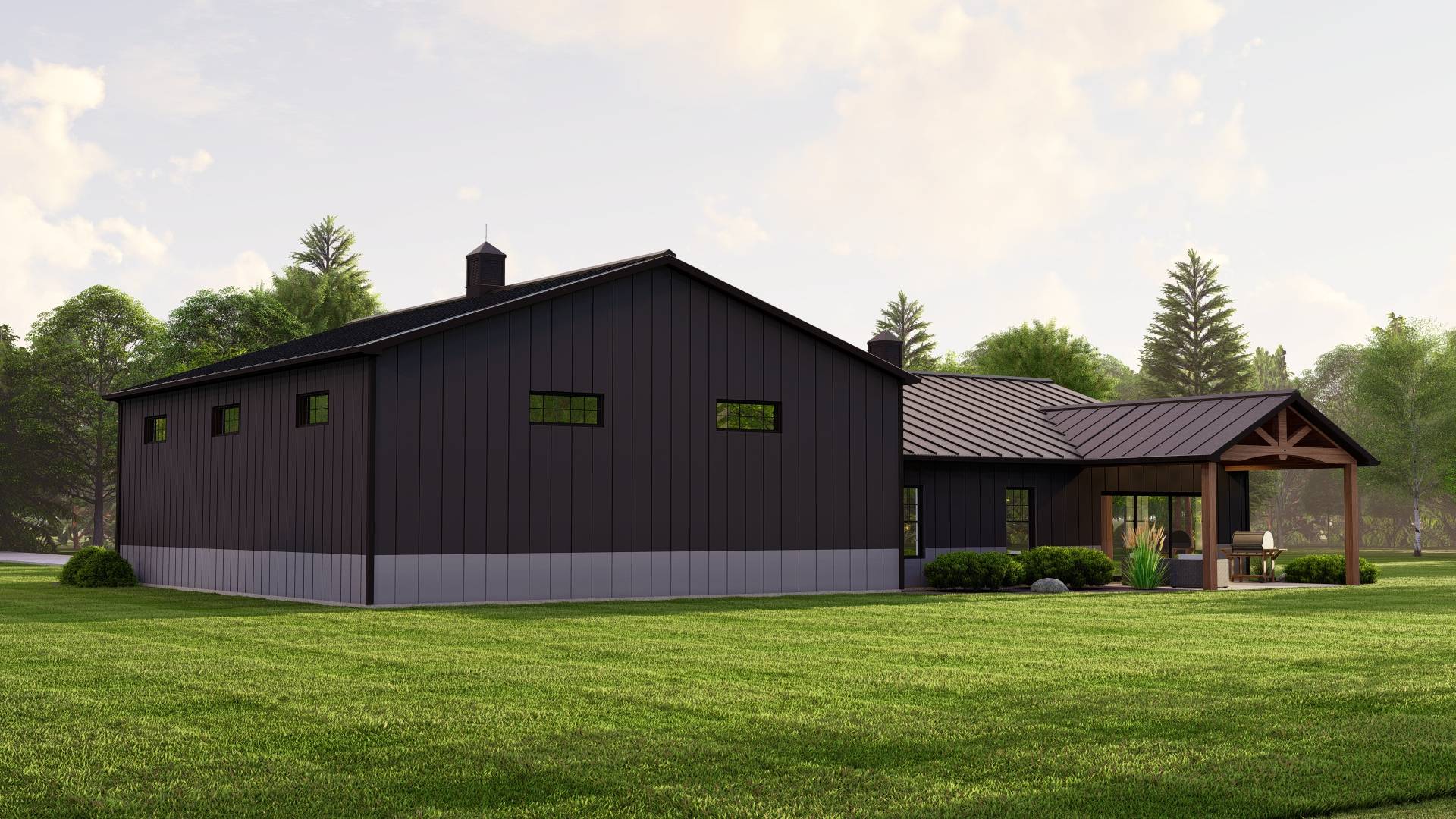 BG-20011 Clayton Barndominium House Plan - Image 8