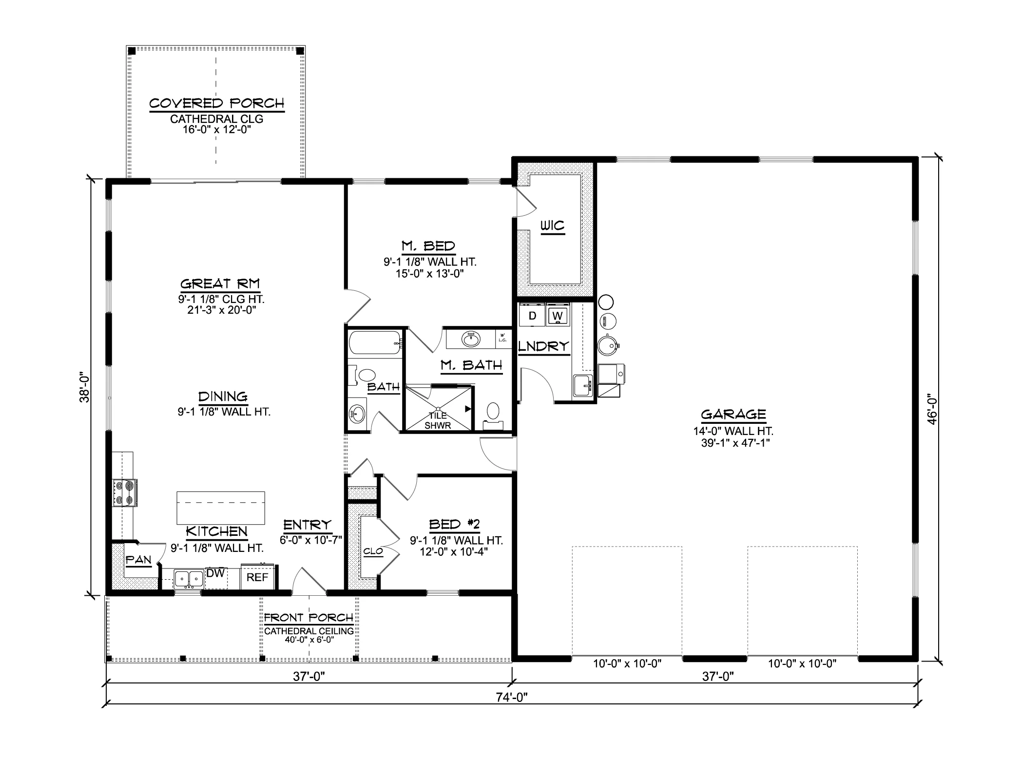 BG-20011 Clayton Barndominium House Plan - Image 9