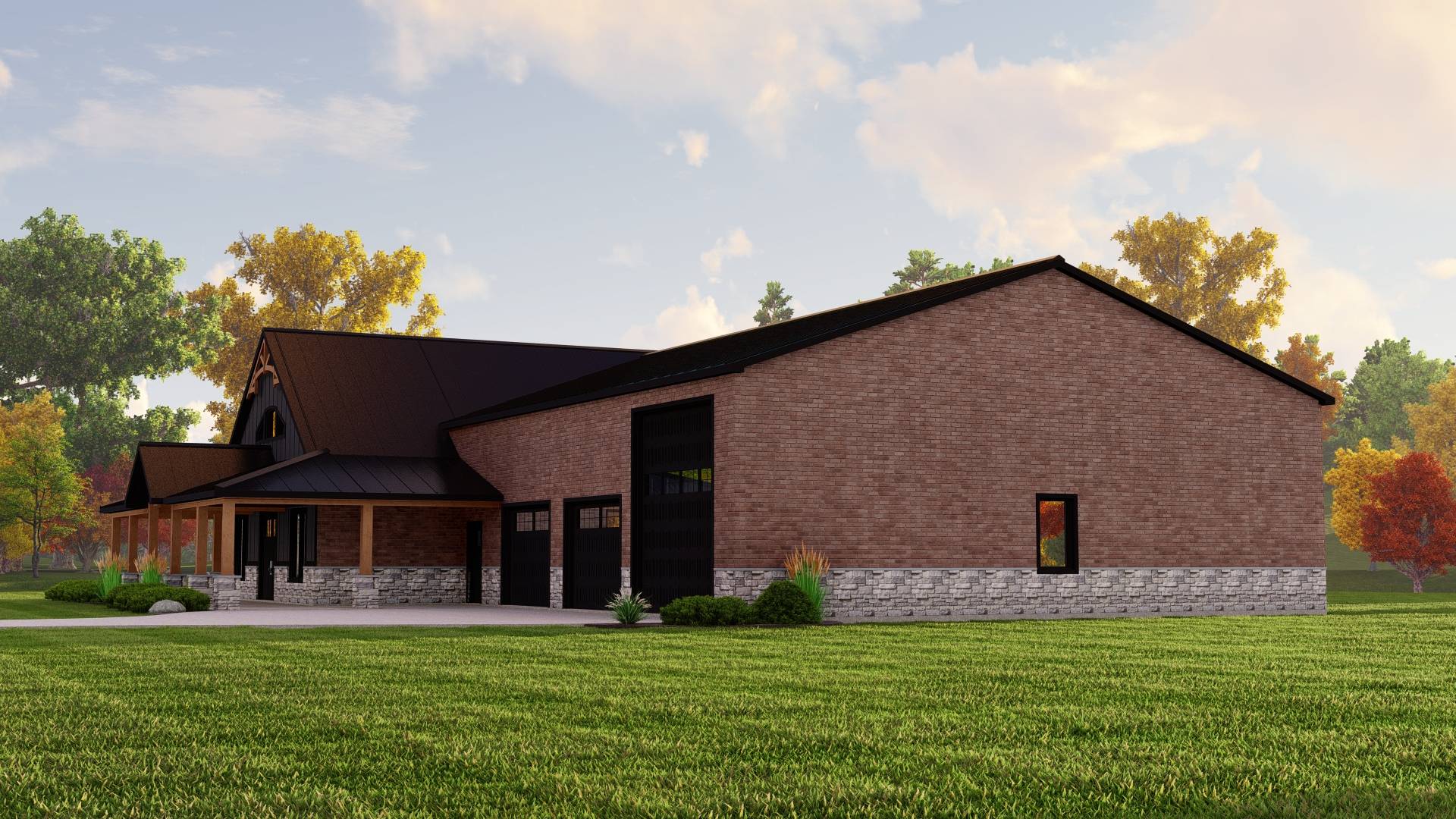 BG-20012-B Winston Barndominium House Plan - Image 10