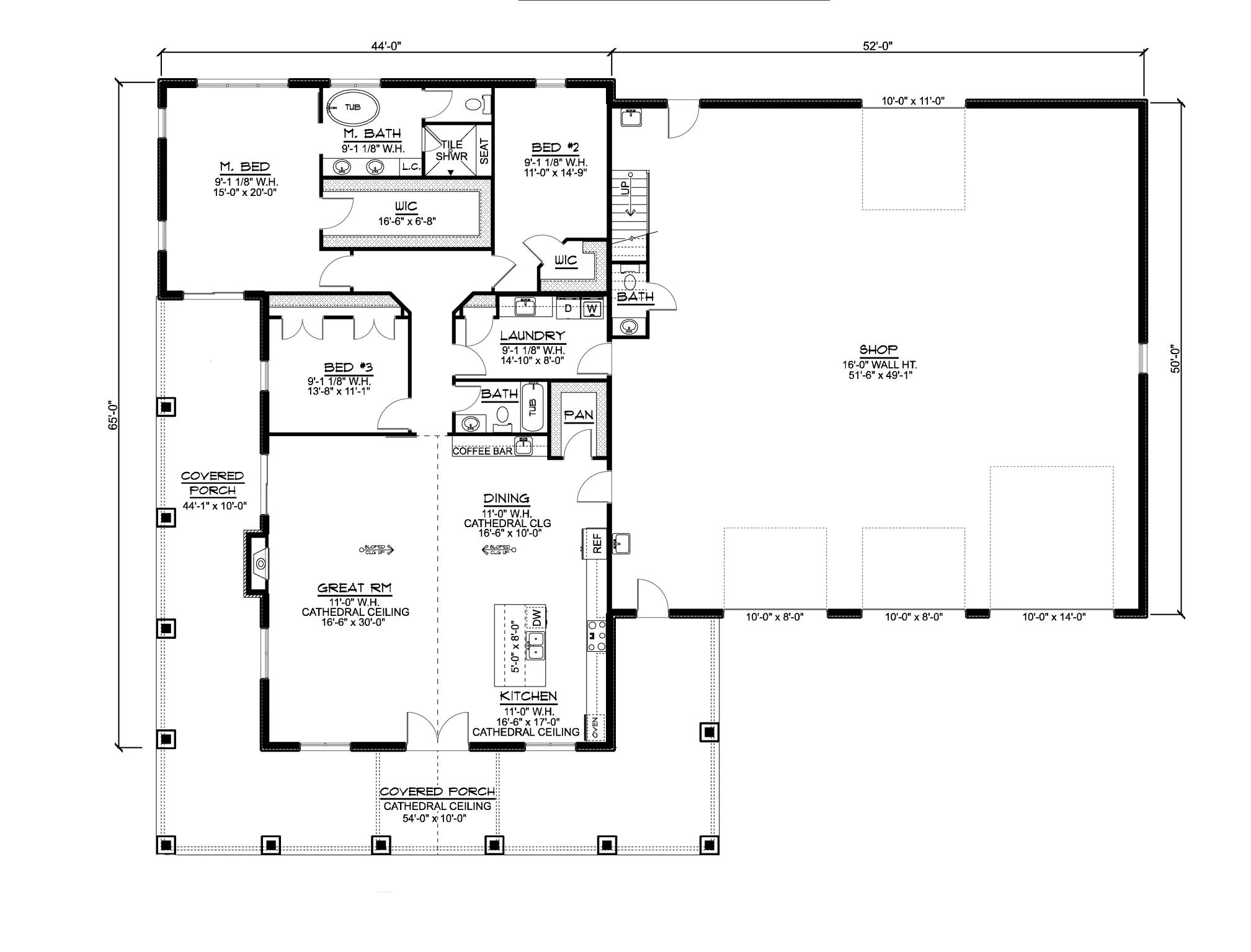 BG-20012-B Winston Barndominium House Plan - Image 11