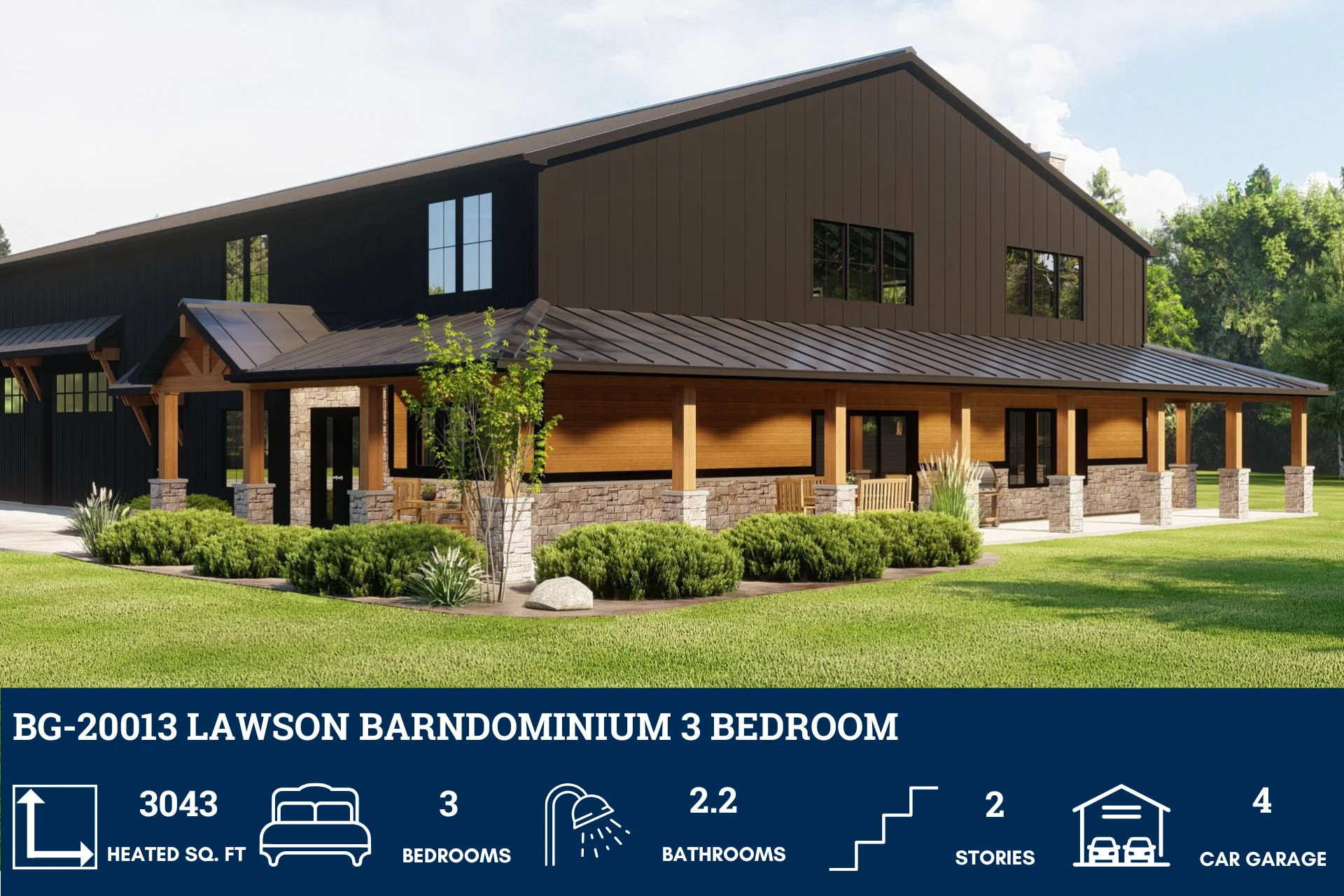 BG-20013 Lawson Barndominium House Plan - Image 11