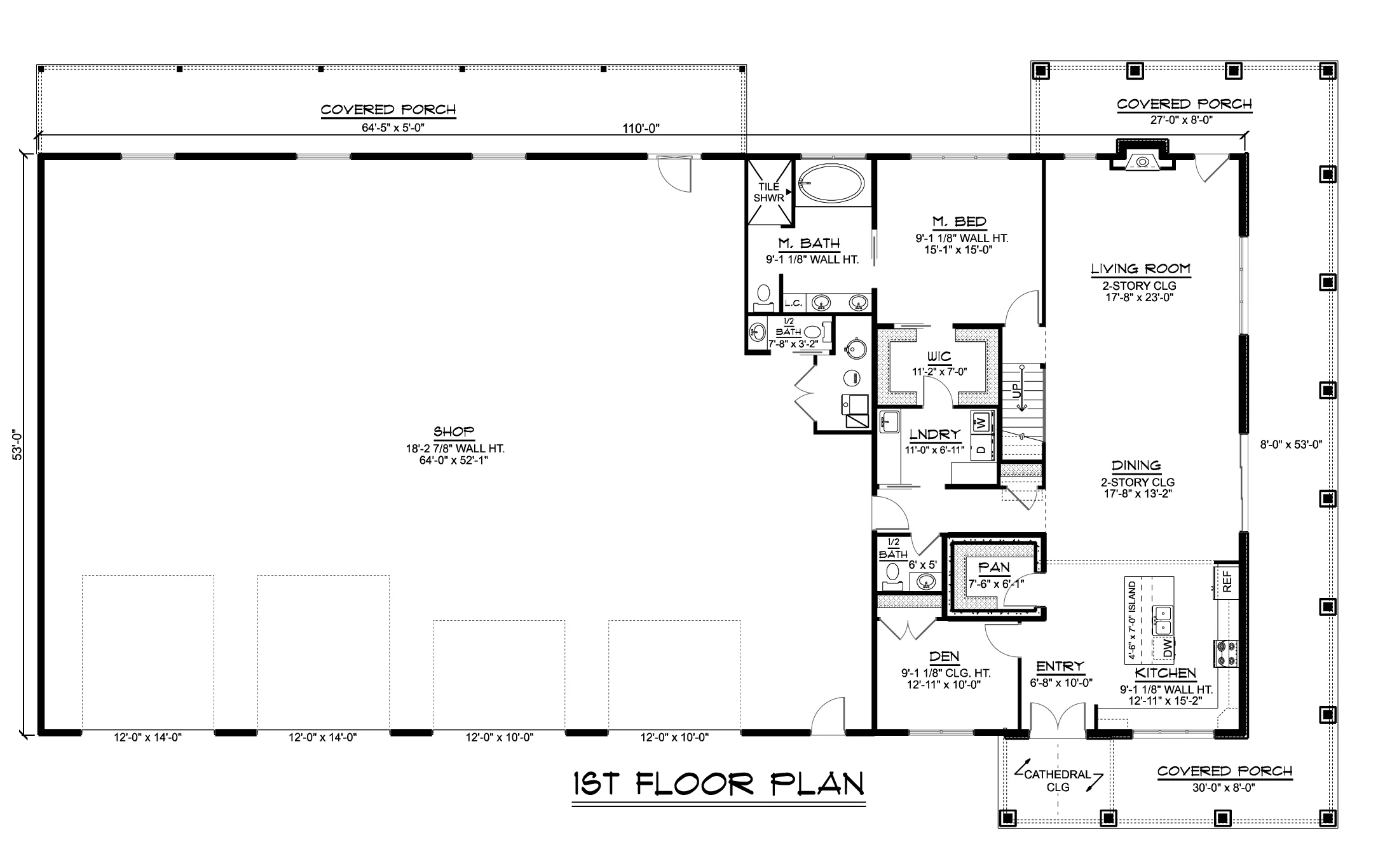 BG-20013 Lawson Barndominium House Plan - Image 25