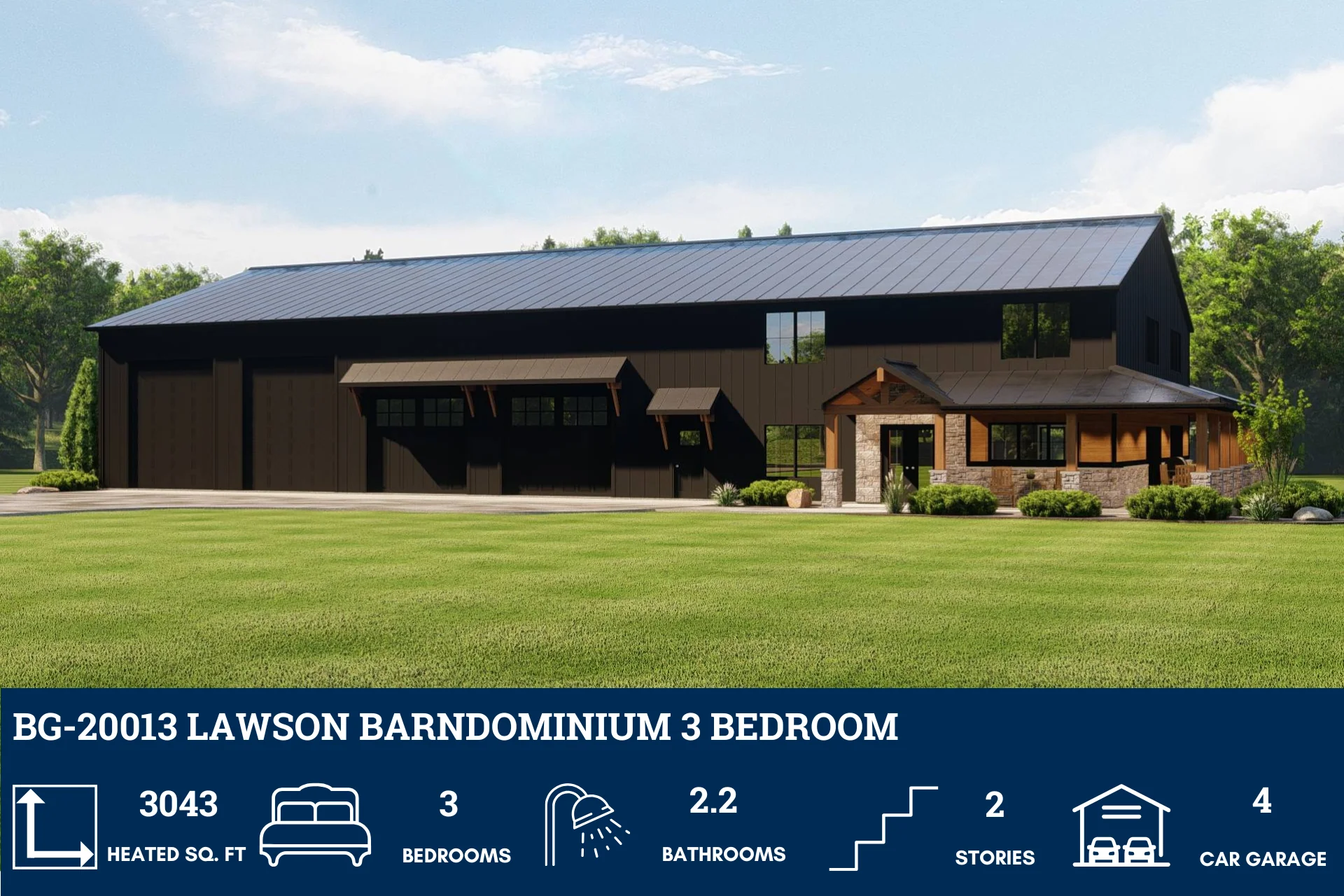 BG-20013 Lawson Barndominium House Plan - Image 7