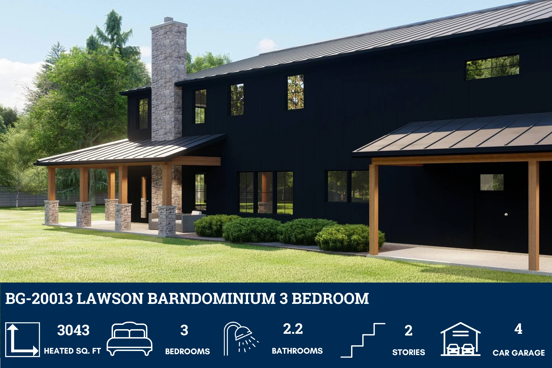 BG-20013 Lawson Barndominium House Plan - Image 9