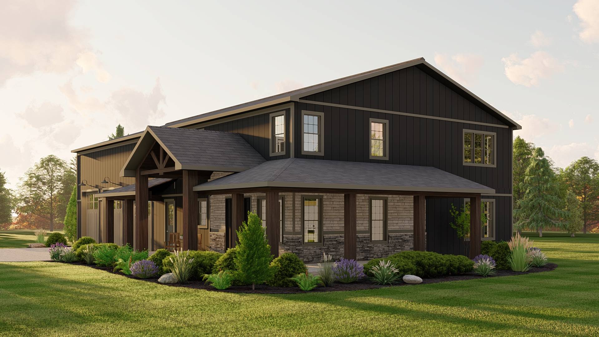BG-20014 Bennett Barndominium House Plan - Image 10