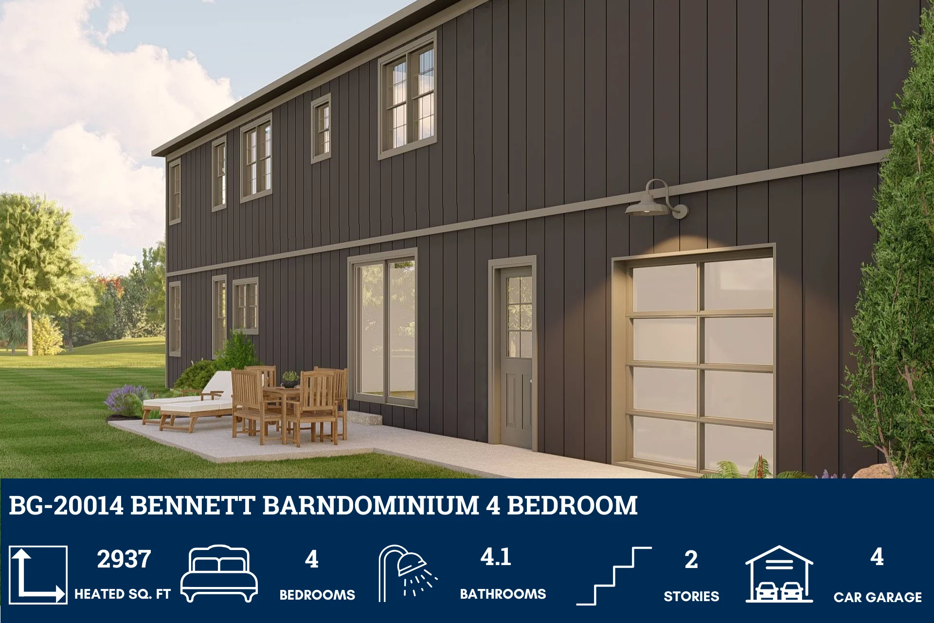BG-20014 Bennett Barndominium House Plan - Image 5