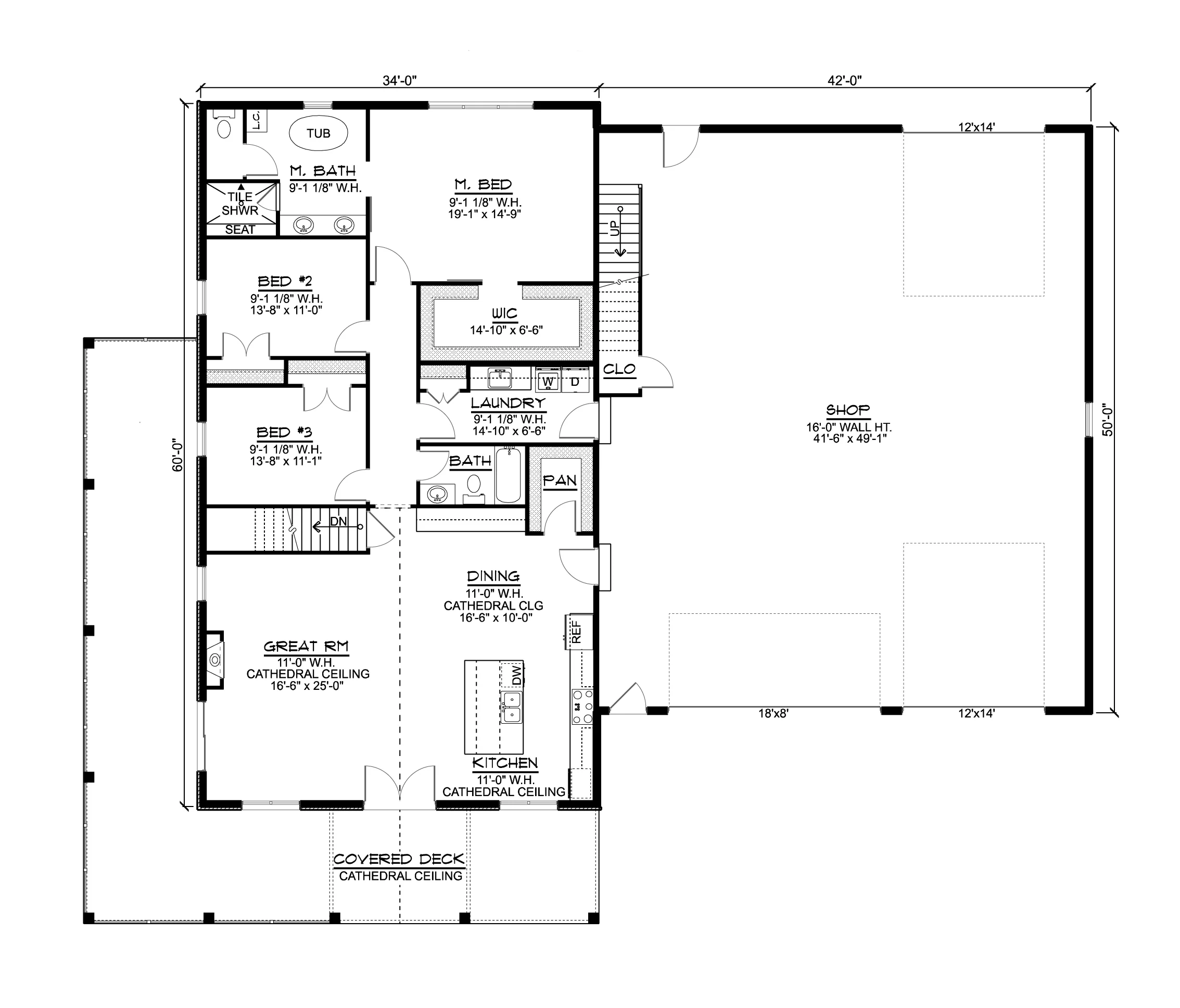 BG-20015 Winslow Barndominium House Plan - Image 11