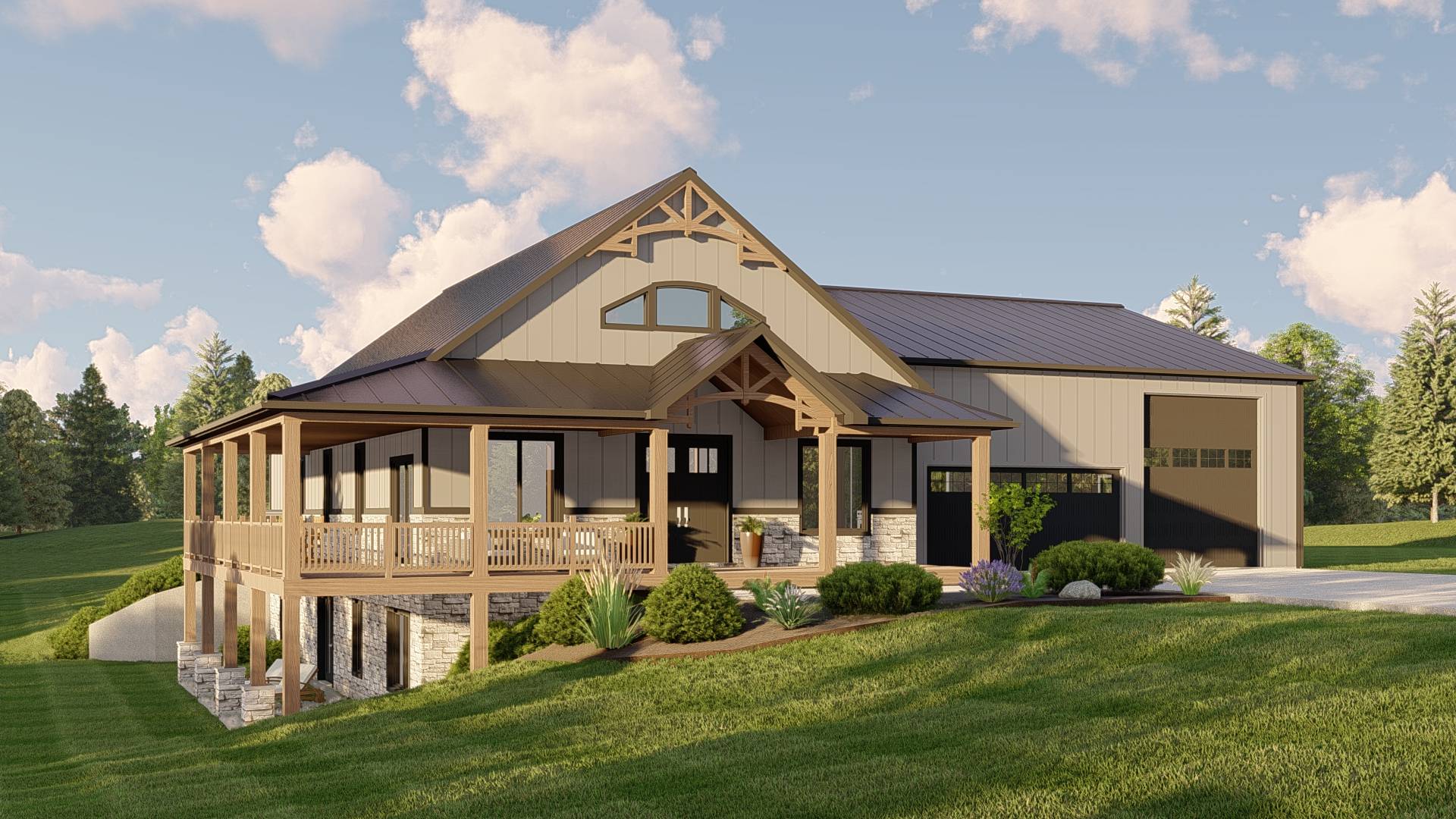 BG-20015 Winslow Barndominium House Plan - Image 6