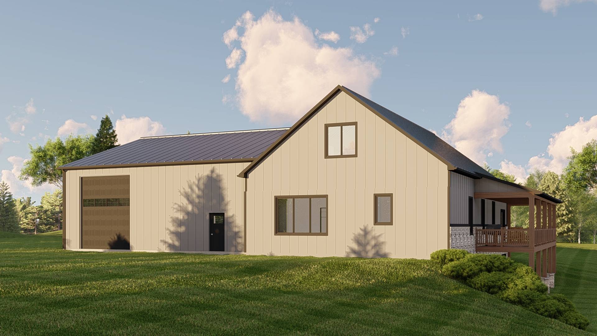 BG-20015 Winslow Barndominium House Plan - Image 9