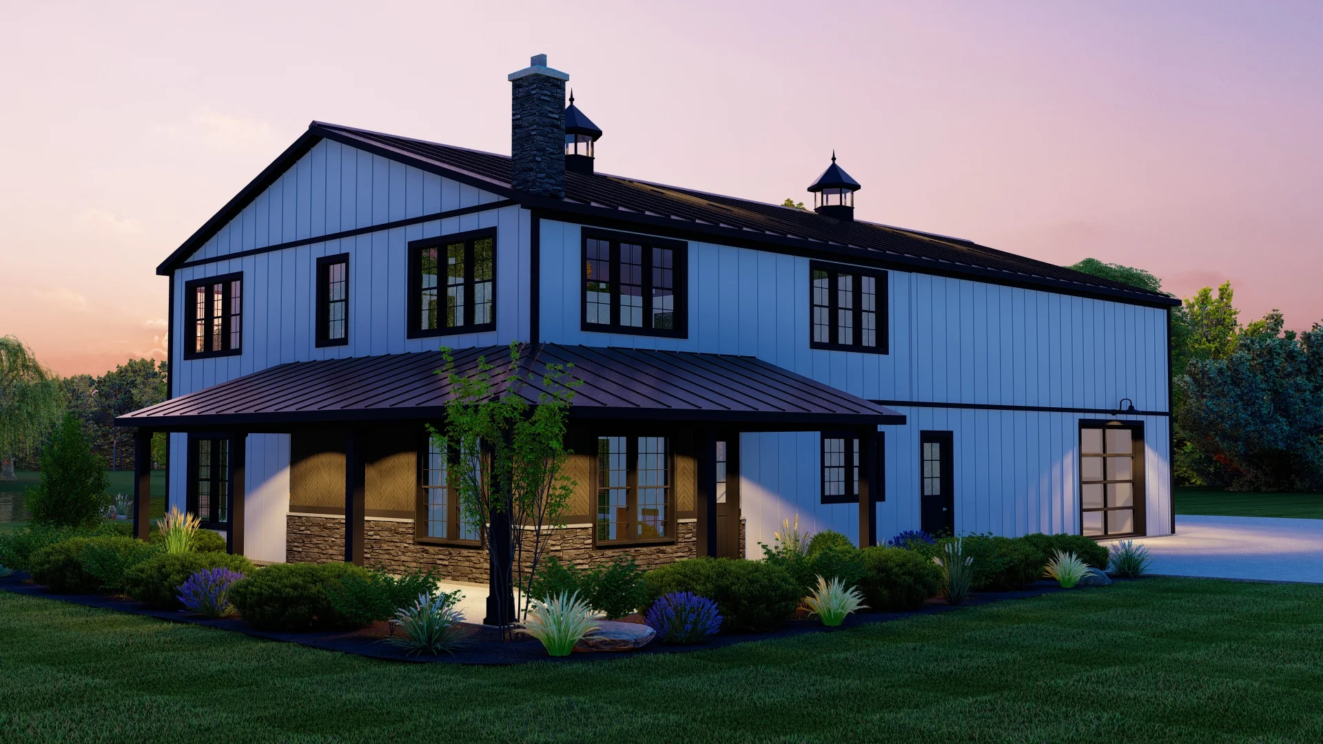 BG-20016 Thatcher Barndominium House Plan - Image 10