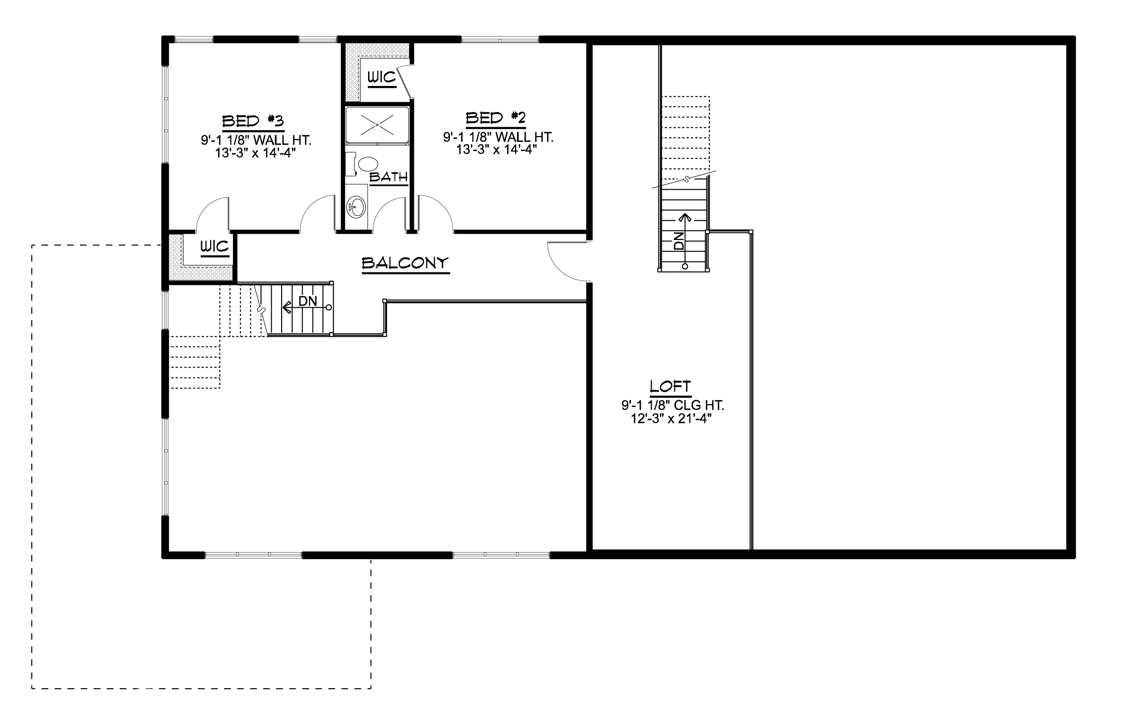 BG-20016 Thatcher Barndominium House Plan - Image 14
