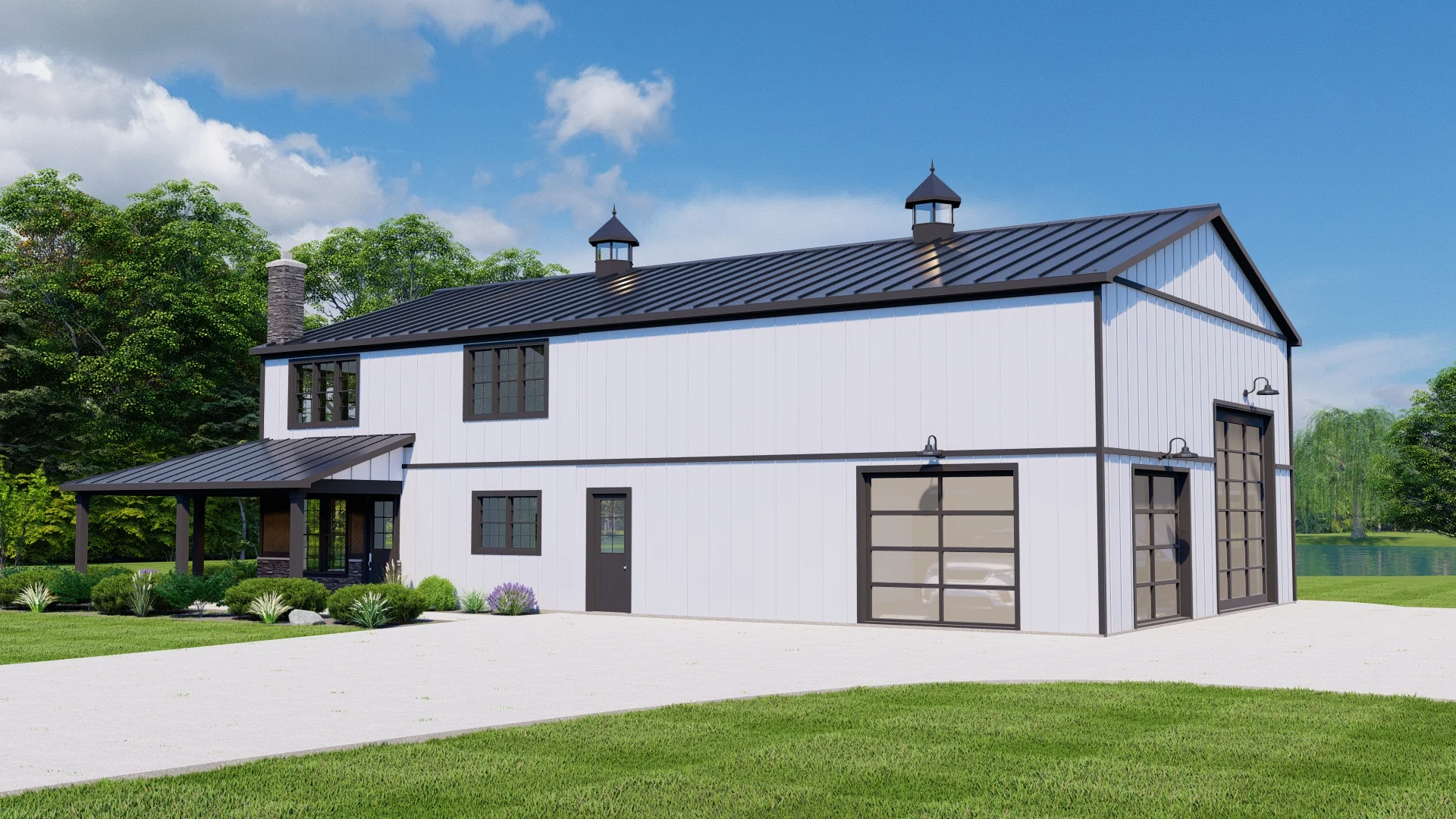 BG-20016 Thatcher Barndominium House Plan - Image 7