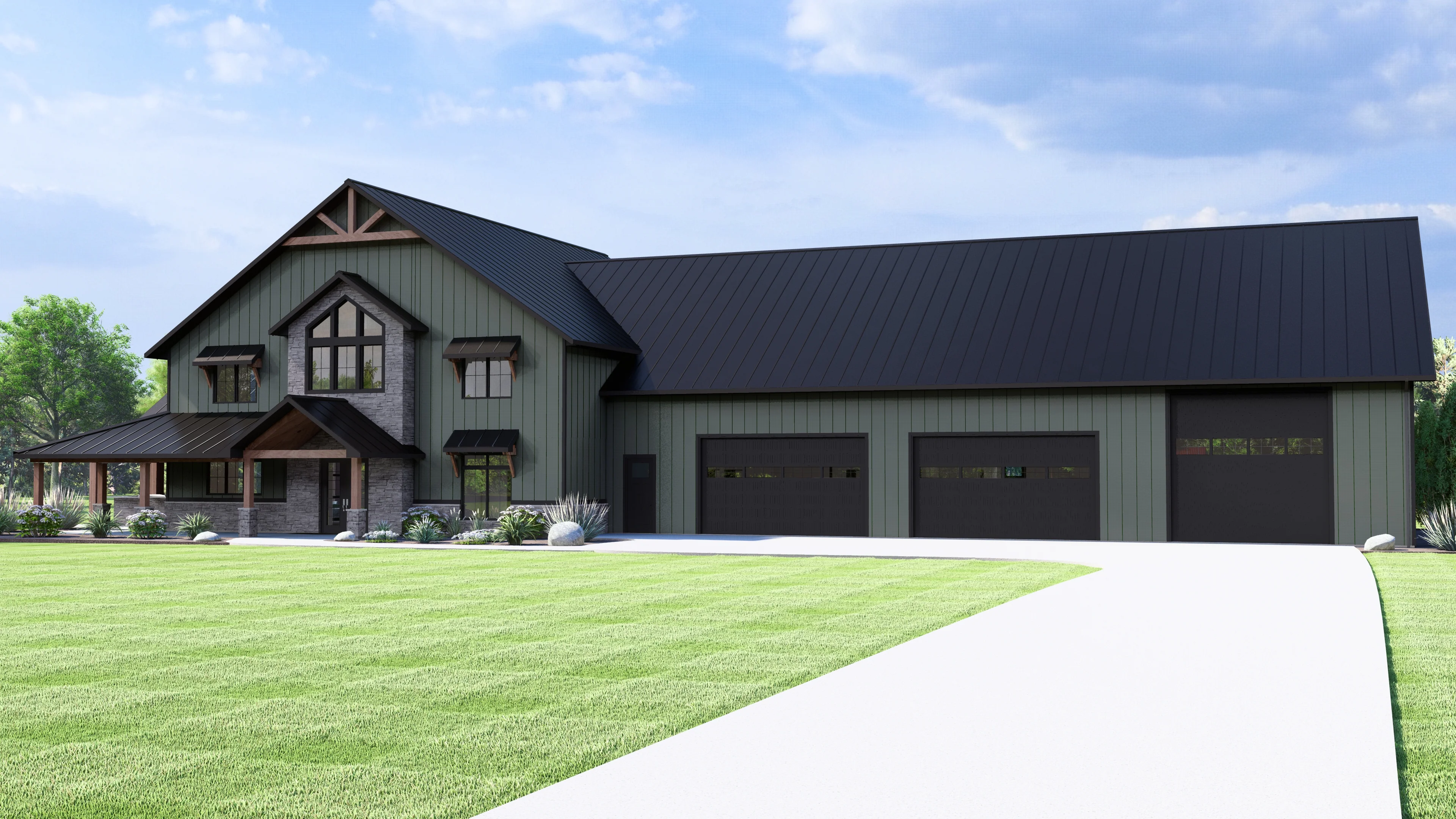 BG-20017 Beckett Barndominium House Plan - Image 10