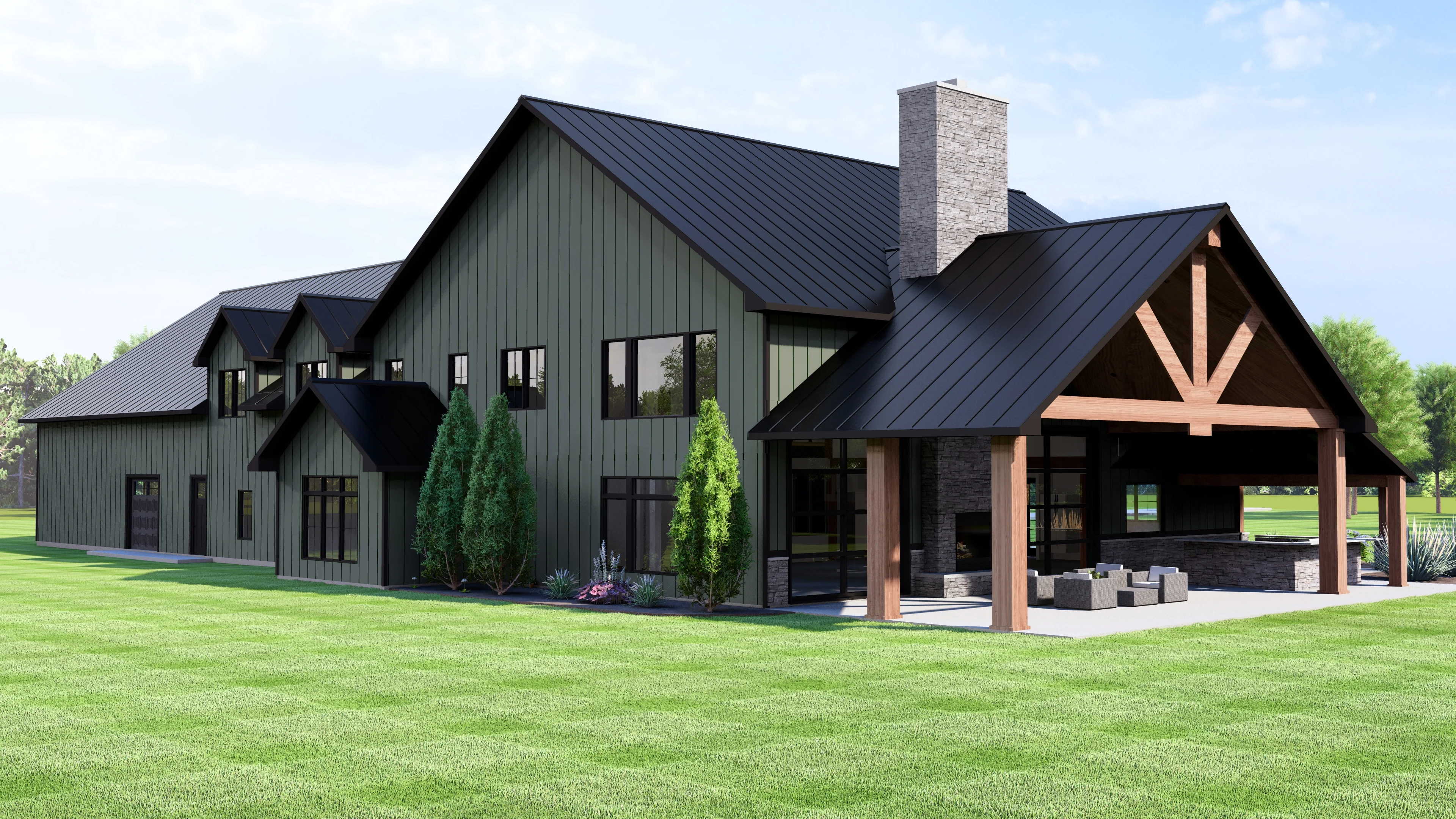 BG-20017 Beckett Barndominium House Plan - Image 12