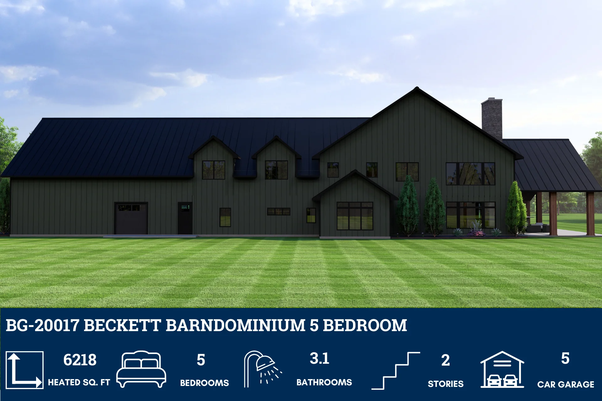 BG-20017 Beckett Barndominium House Plan - Image 6