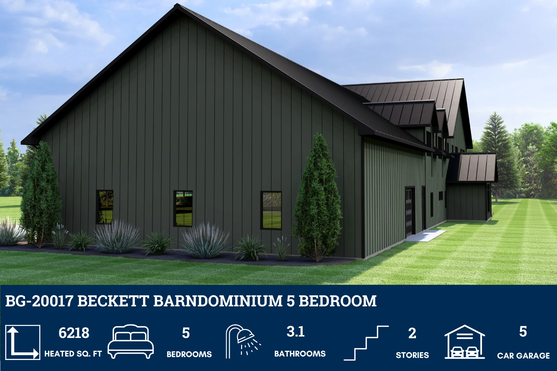 BG-20017 Beckett Barndominium House Plan - Image 7