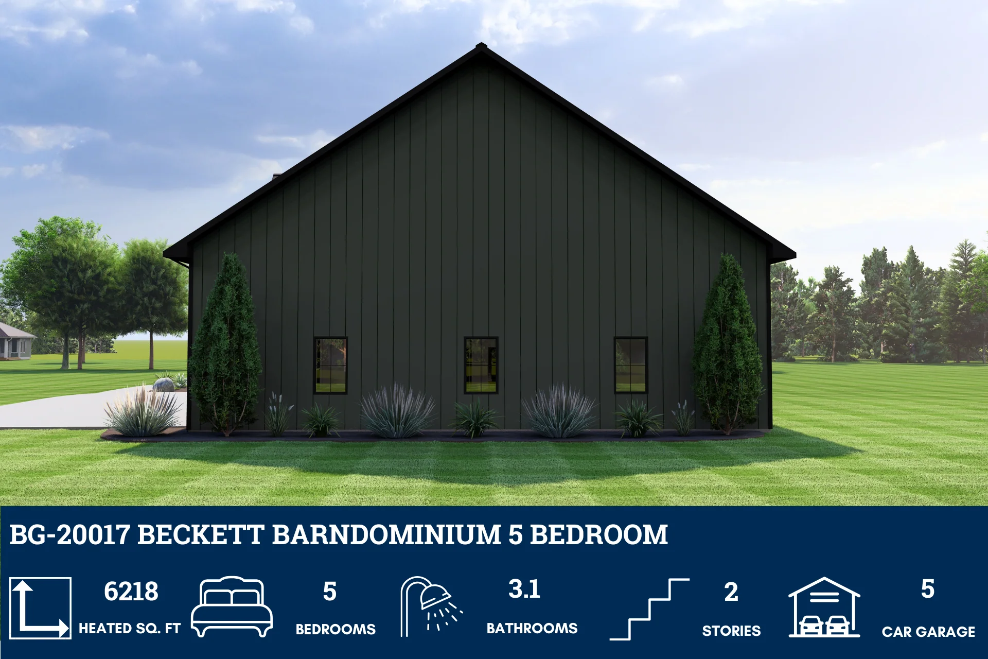BG-20017 Beckett Barndominium House Plan - Image 8