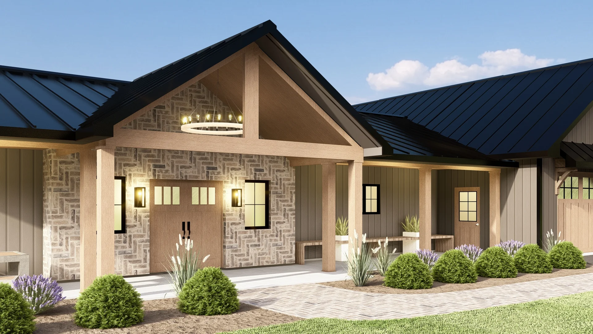 BG-20018 Landon Barndominium House Plan - Image 10