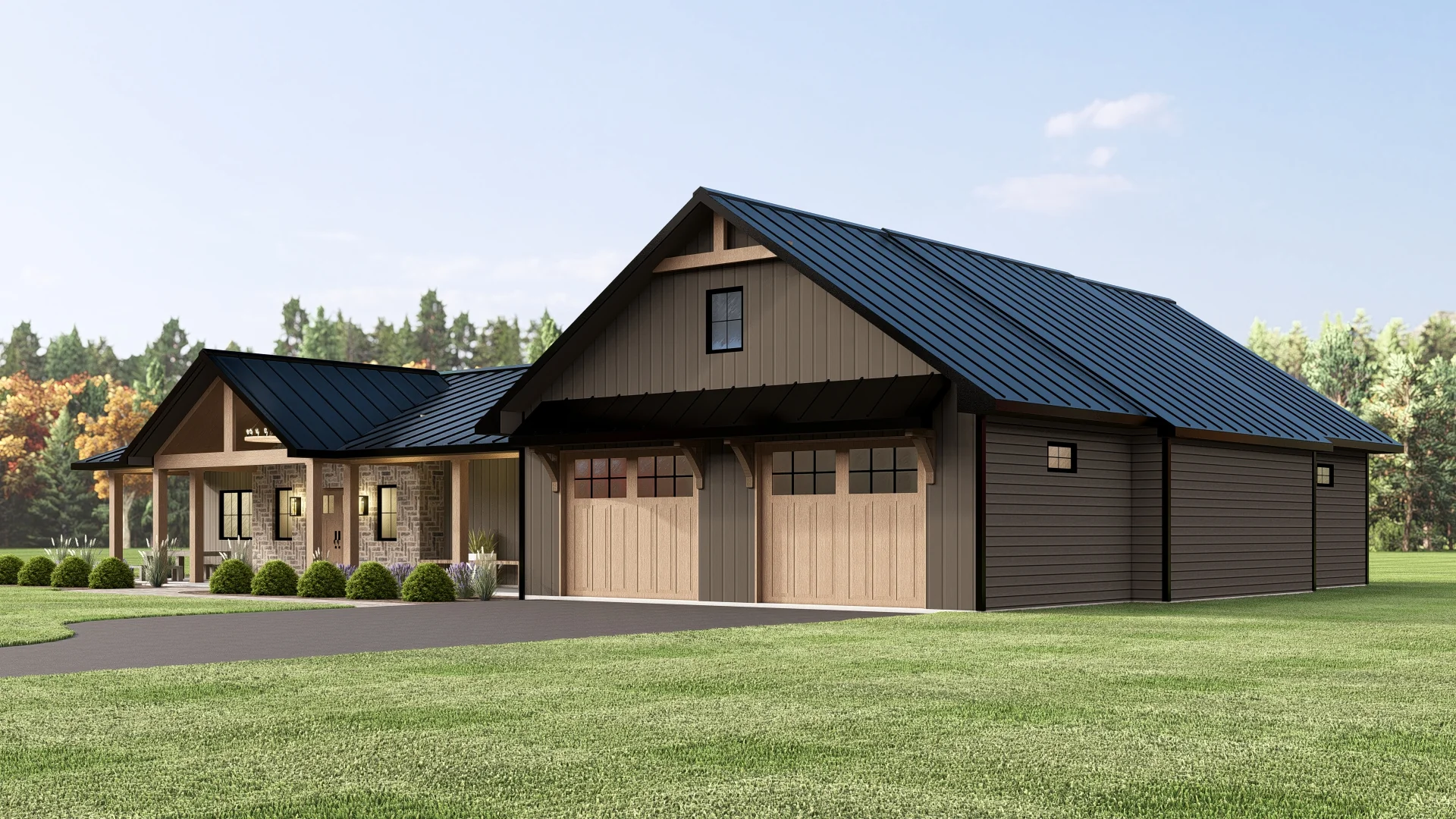 BG-20018 Landon Barndominium House Plan - Image 11