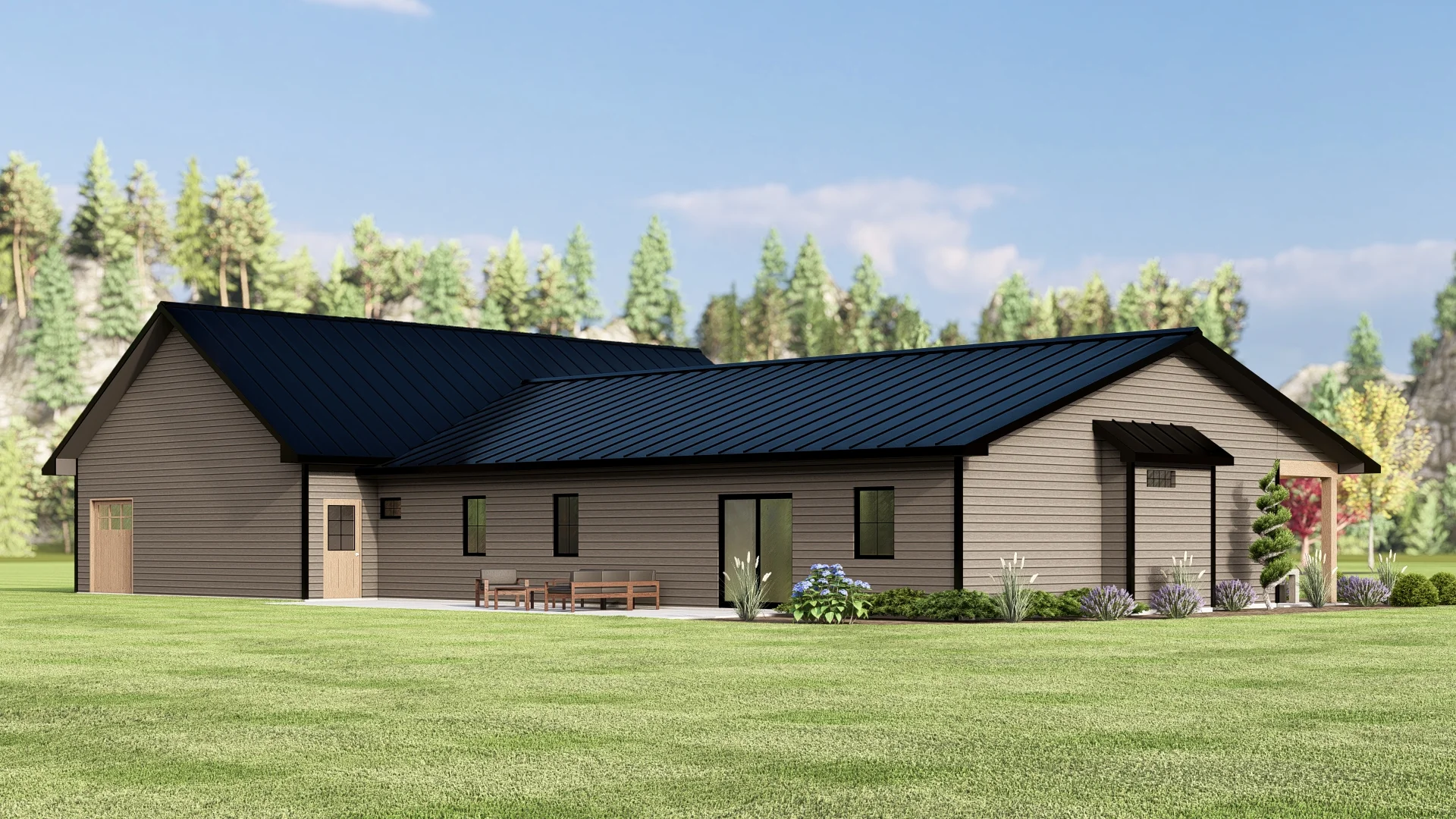 BG-20018 Landon Barndominium House Plan - Image 12