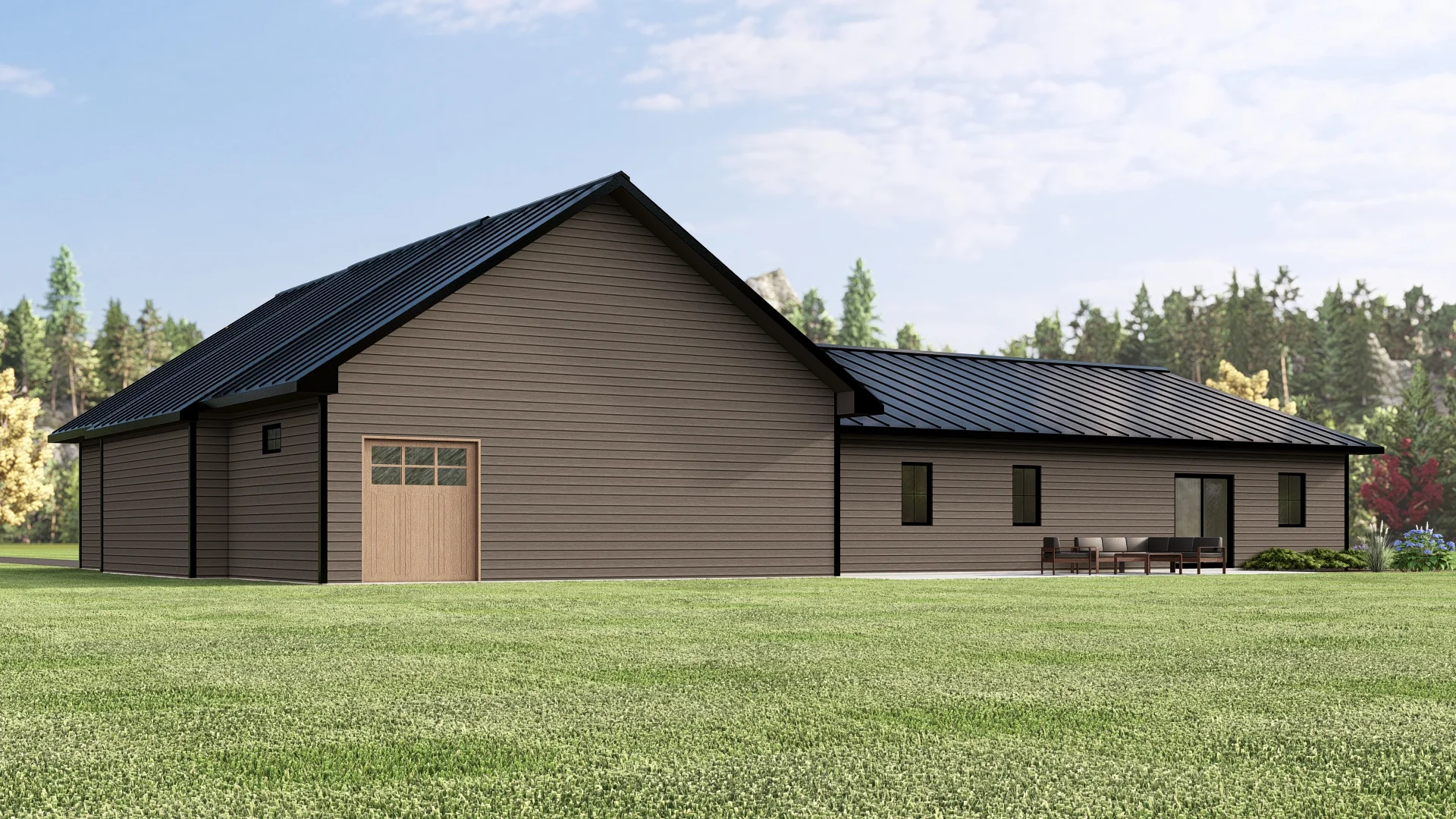 BG-20018 Landon Barndominium House Plan - Image 13