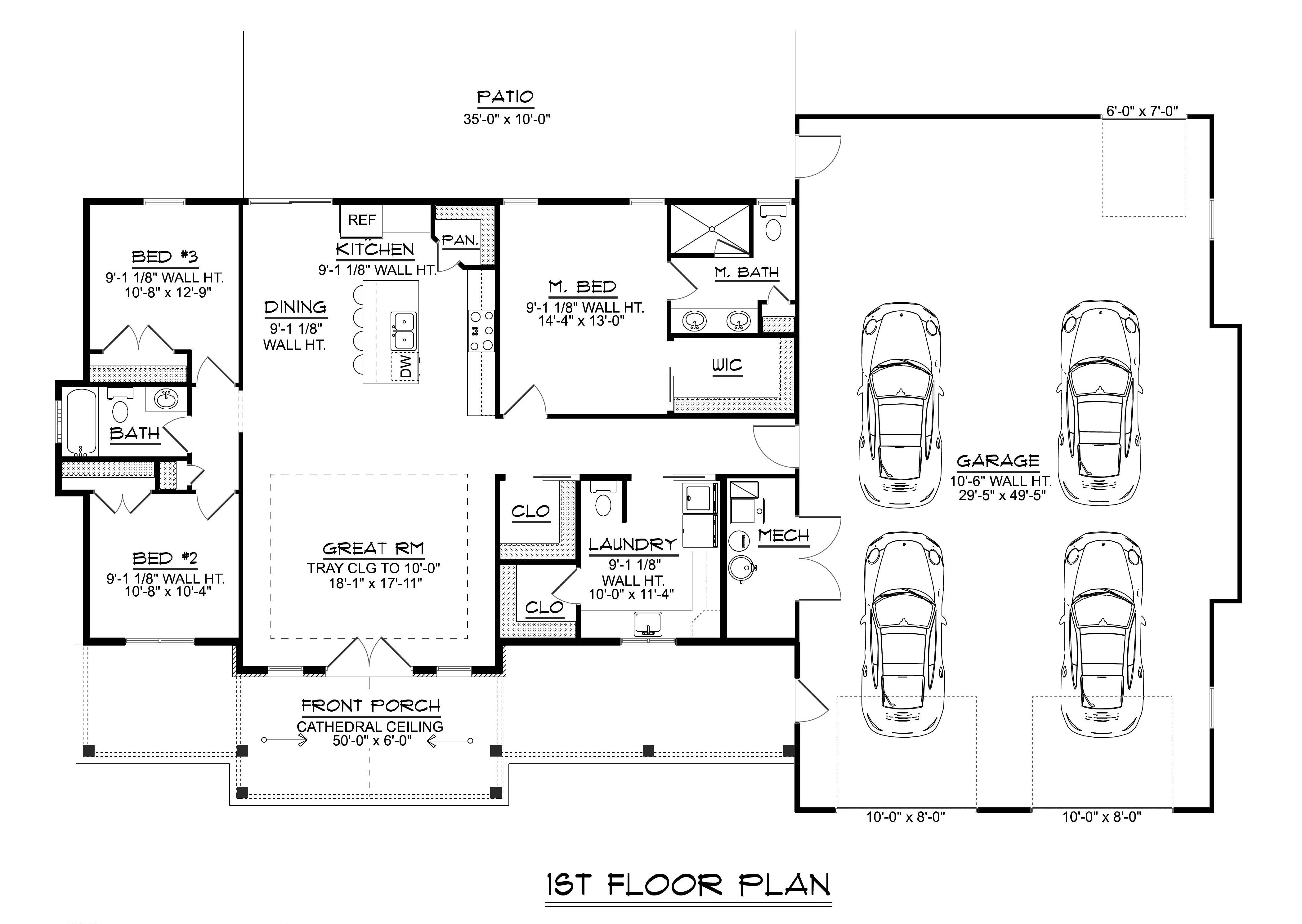 BG-20018 Landon Barndominium House Plan - Image 20