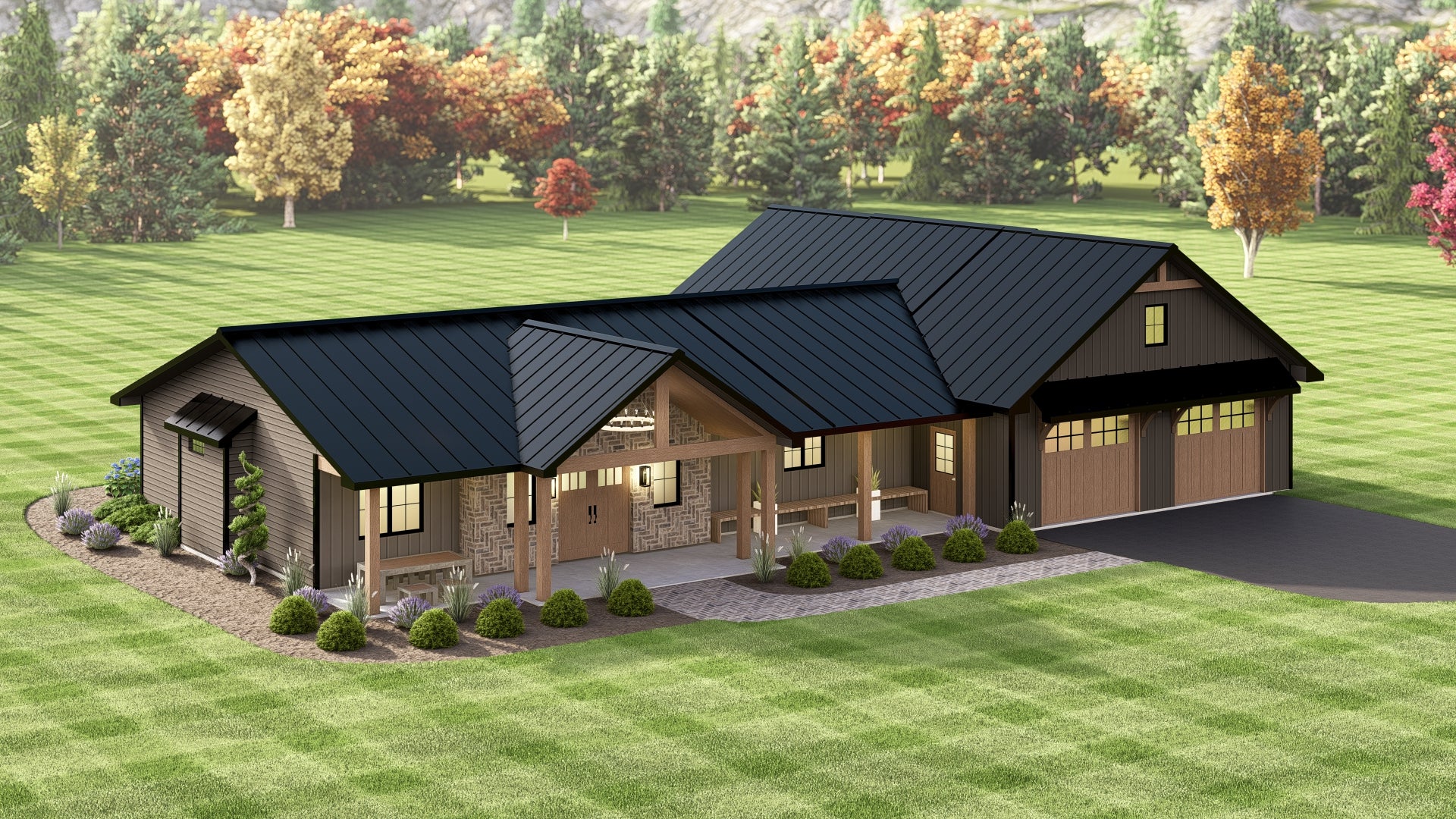 BG-20018 Landon Barndominium House Plan - Image 8