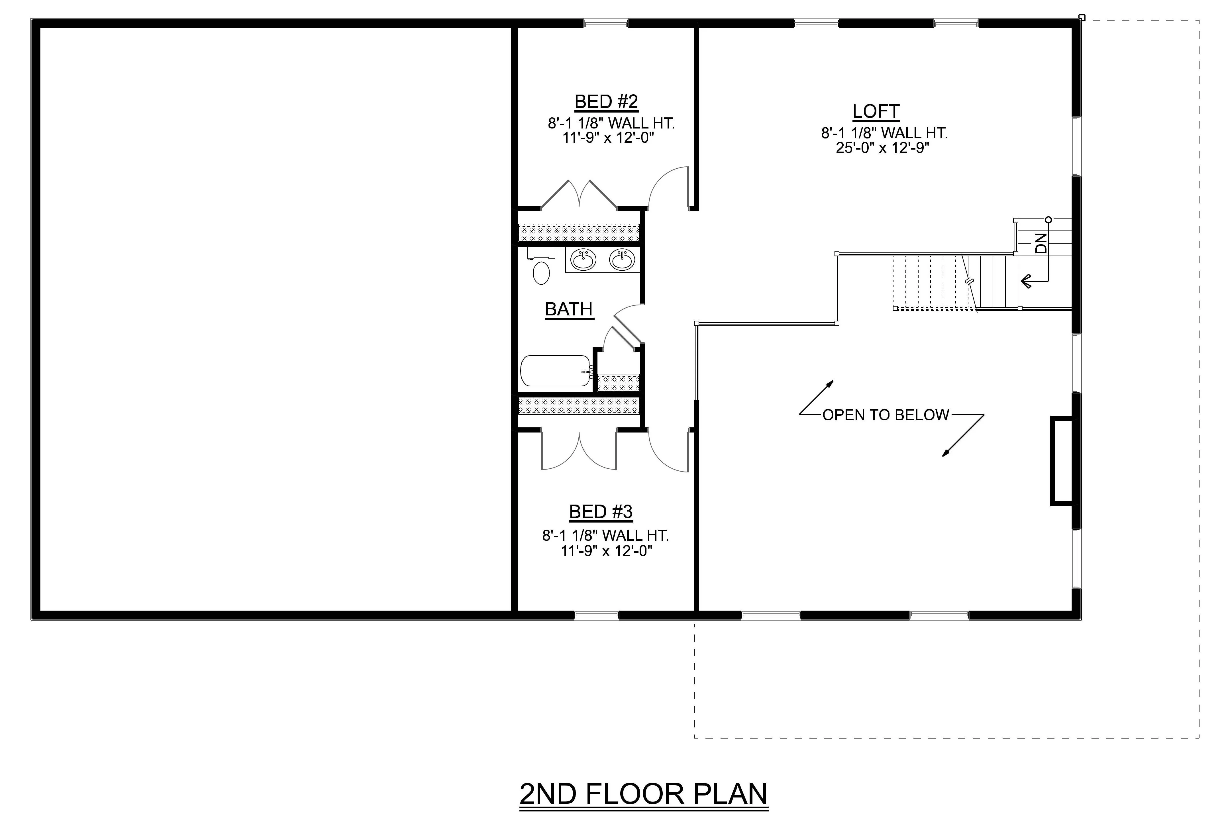 BG-20019 Evergreen Barndominium House Plan - Image 10