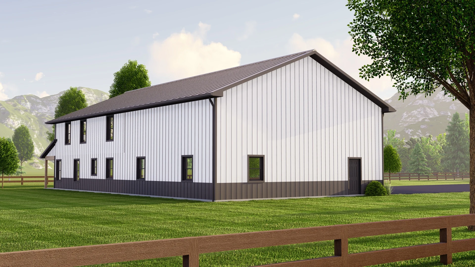 BG-20019 Evergreen Barndominium House Plan - Image 8