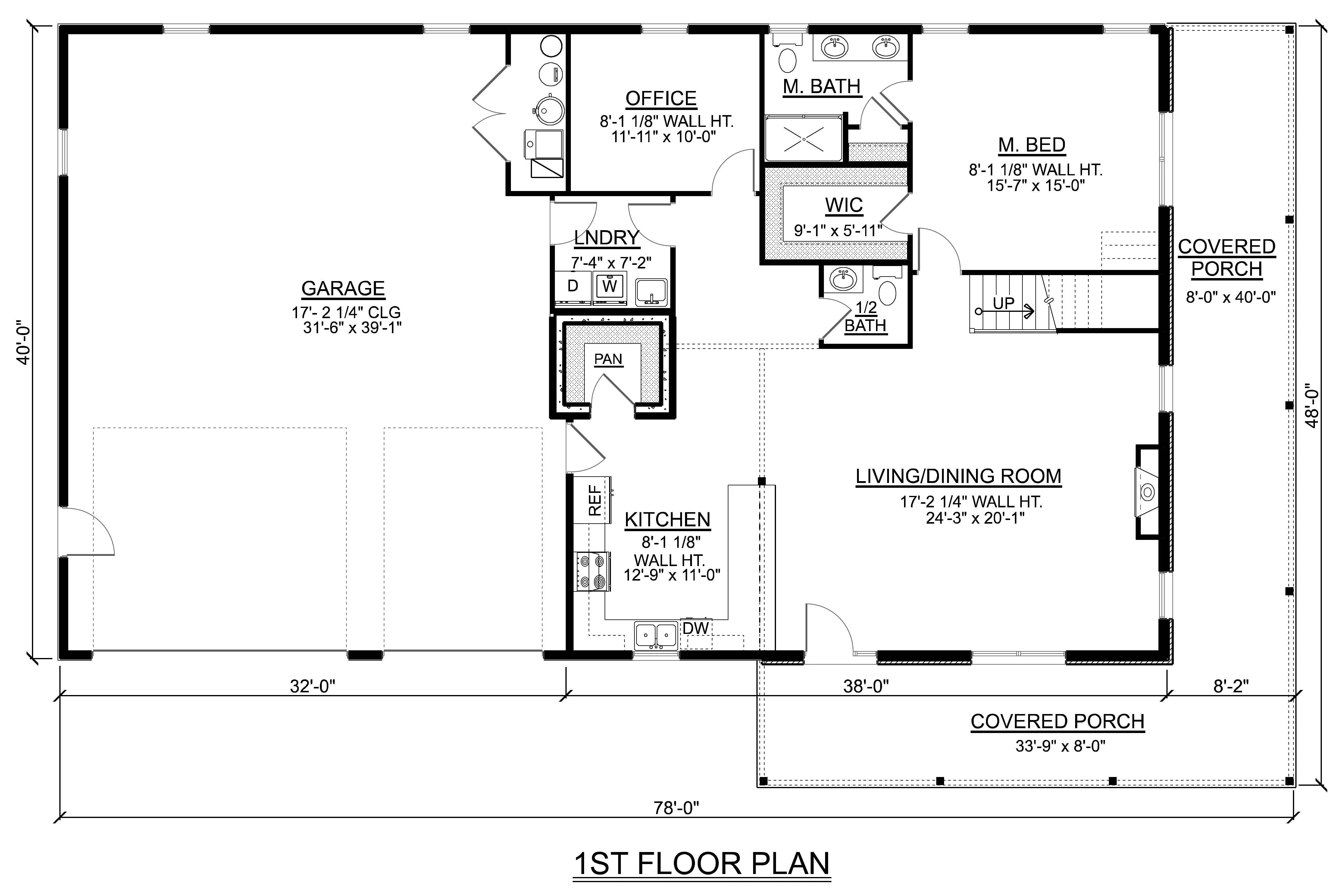 BG-20019 Evergreen Barndominium House Plan - Image 9