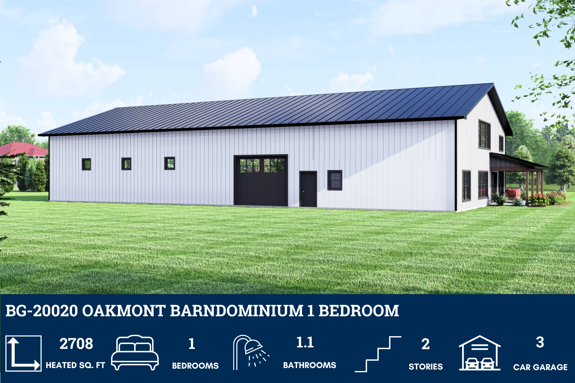 BG-20020 Oakmont Barndominium House Plan - Image 5