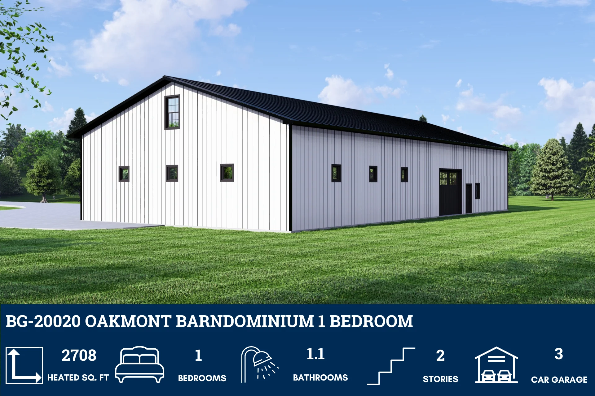 BG-20020 Oakmont Barndominium House Plan - Image 6