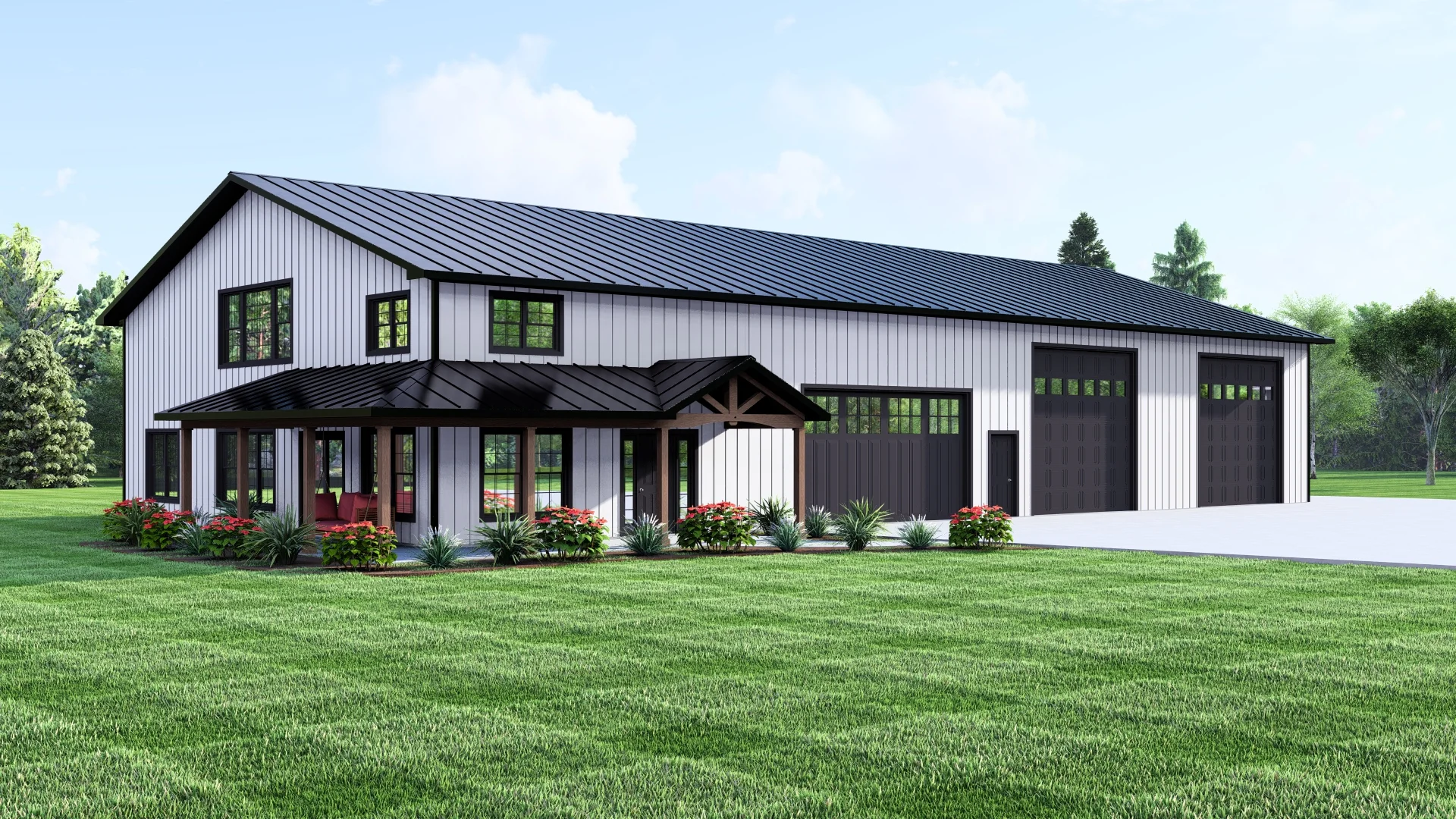 BG-20020 Oakmont Barndominium House Plan - Image 8