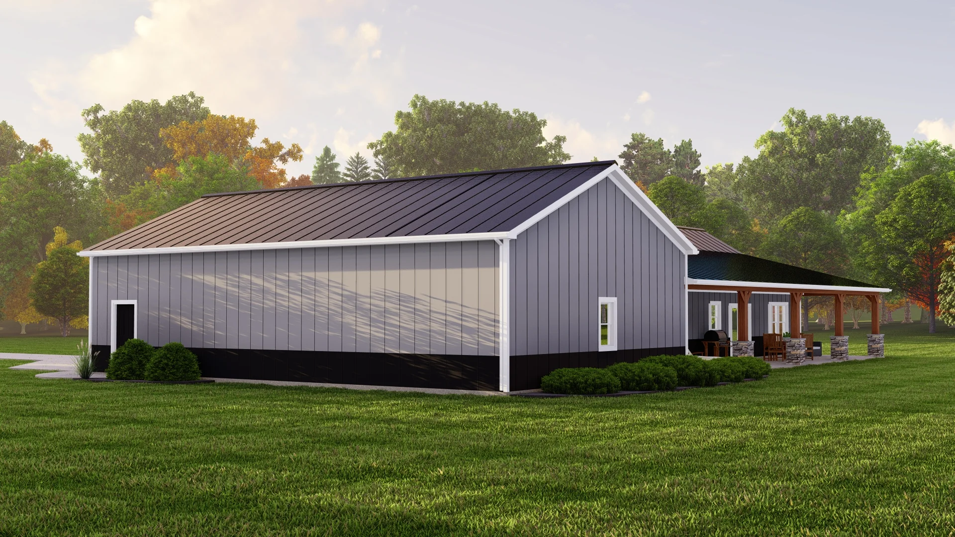 BG-20021 Northwood Barndominium House Plan - Image 10