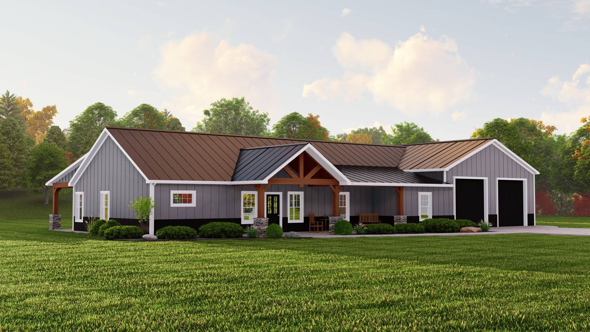 BG-20021 Northwood Barndominium House Plan - Image 8