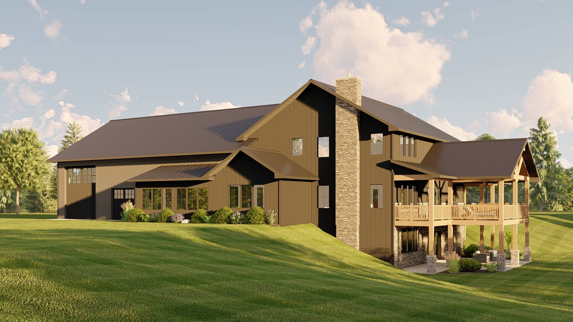 BG-20022 Ashcroft Barndominium House Plan - Image 11