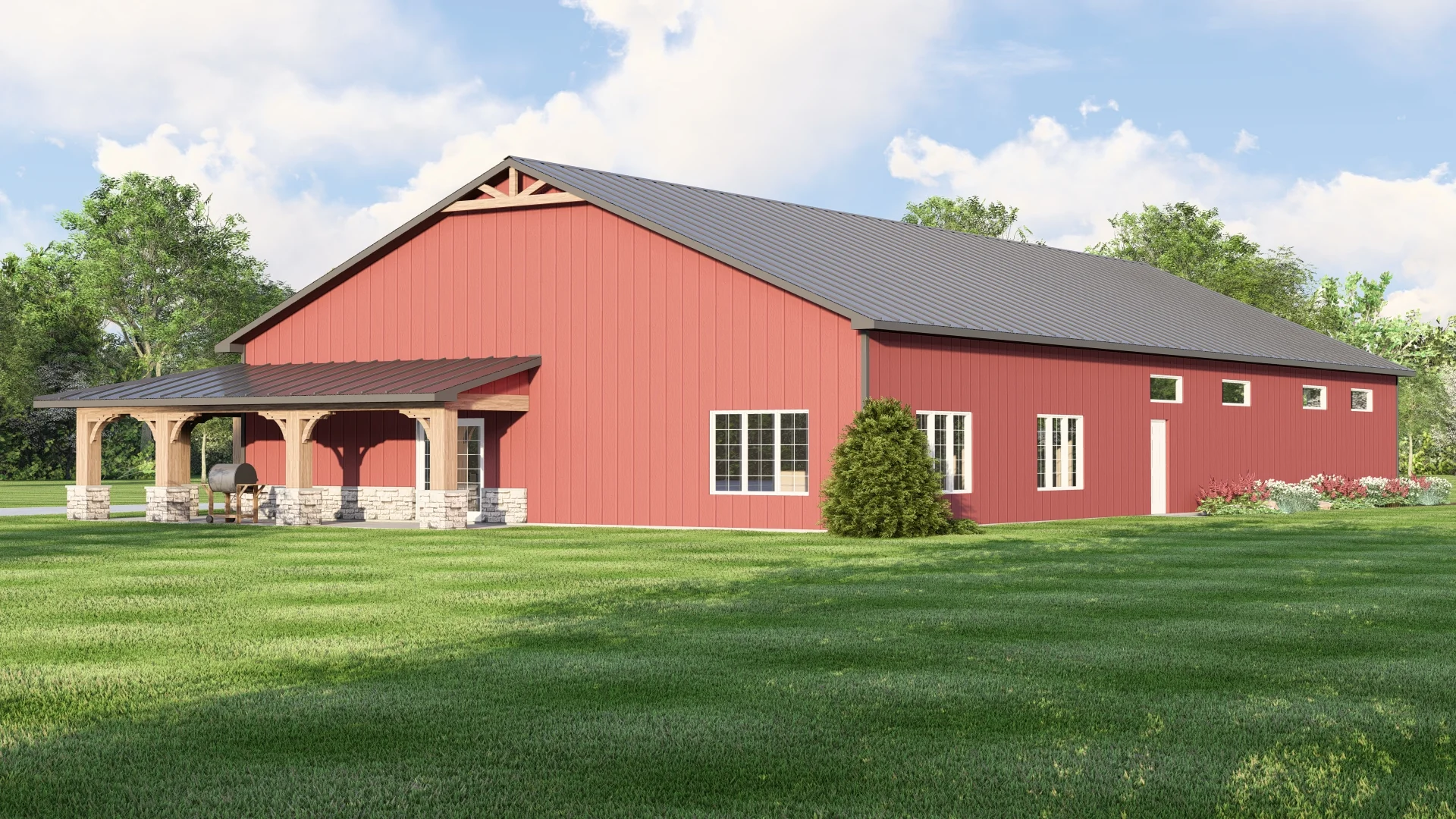BG-20024 Camden Barndominium House Plan - Image 11