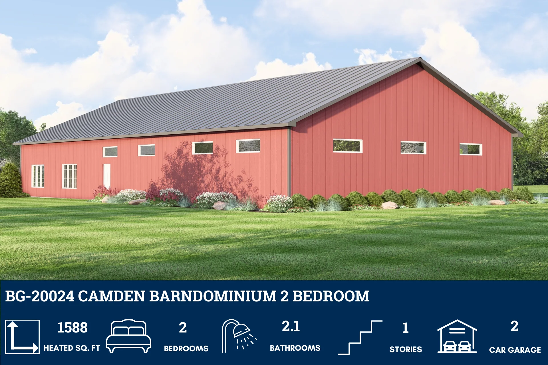 BG-20024 Camden Barndominium House Plan - Image 6
