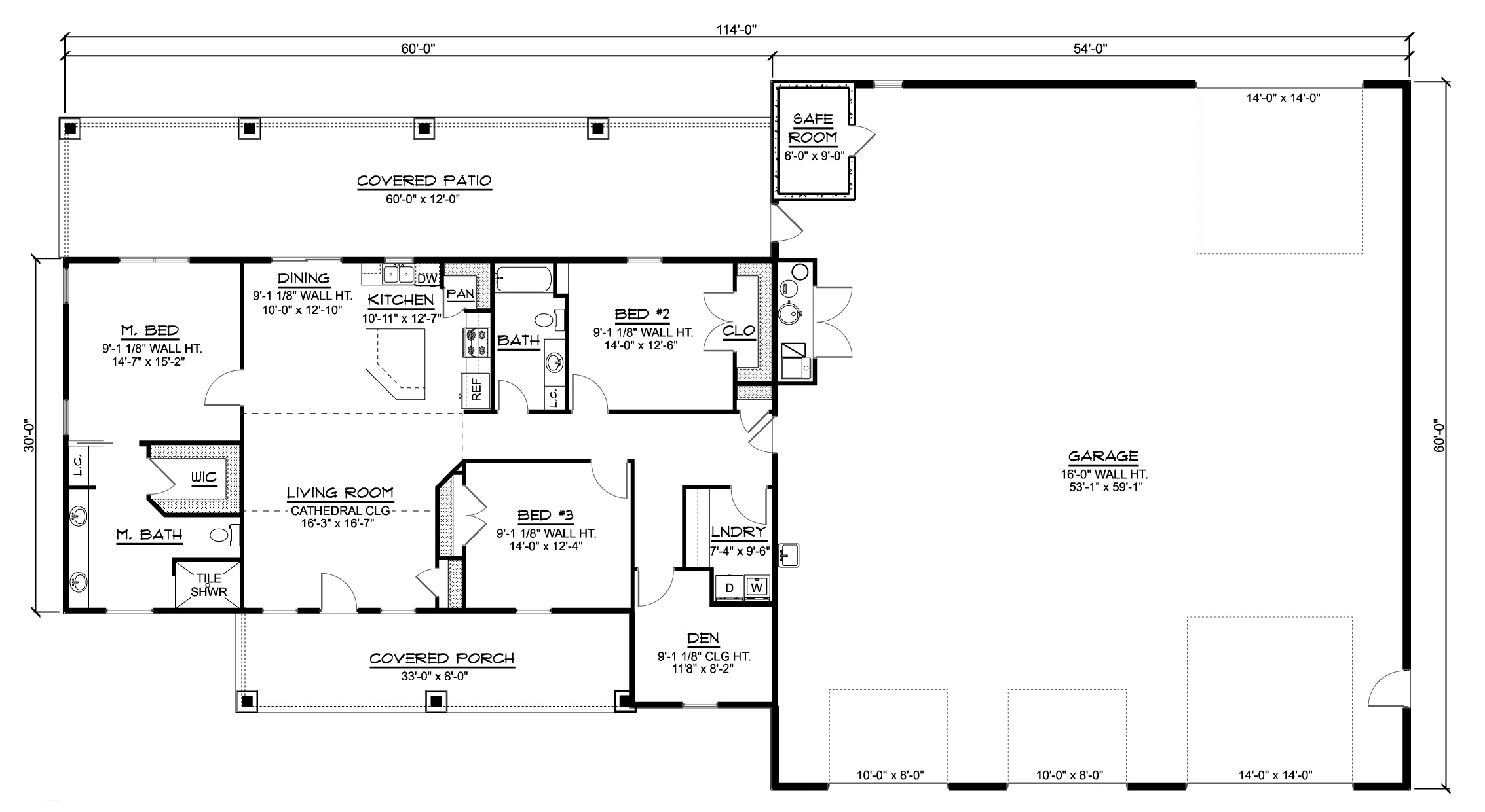 BG-20025 Ellison Barndominium House Plan - Image 9