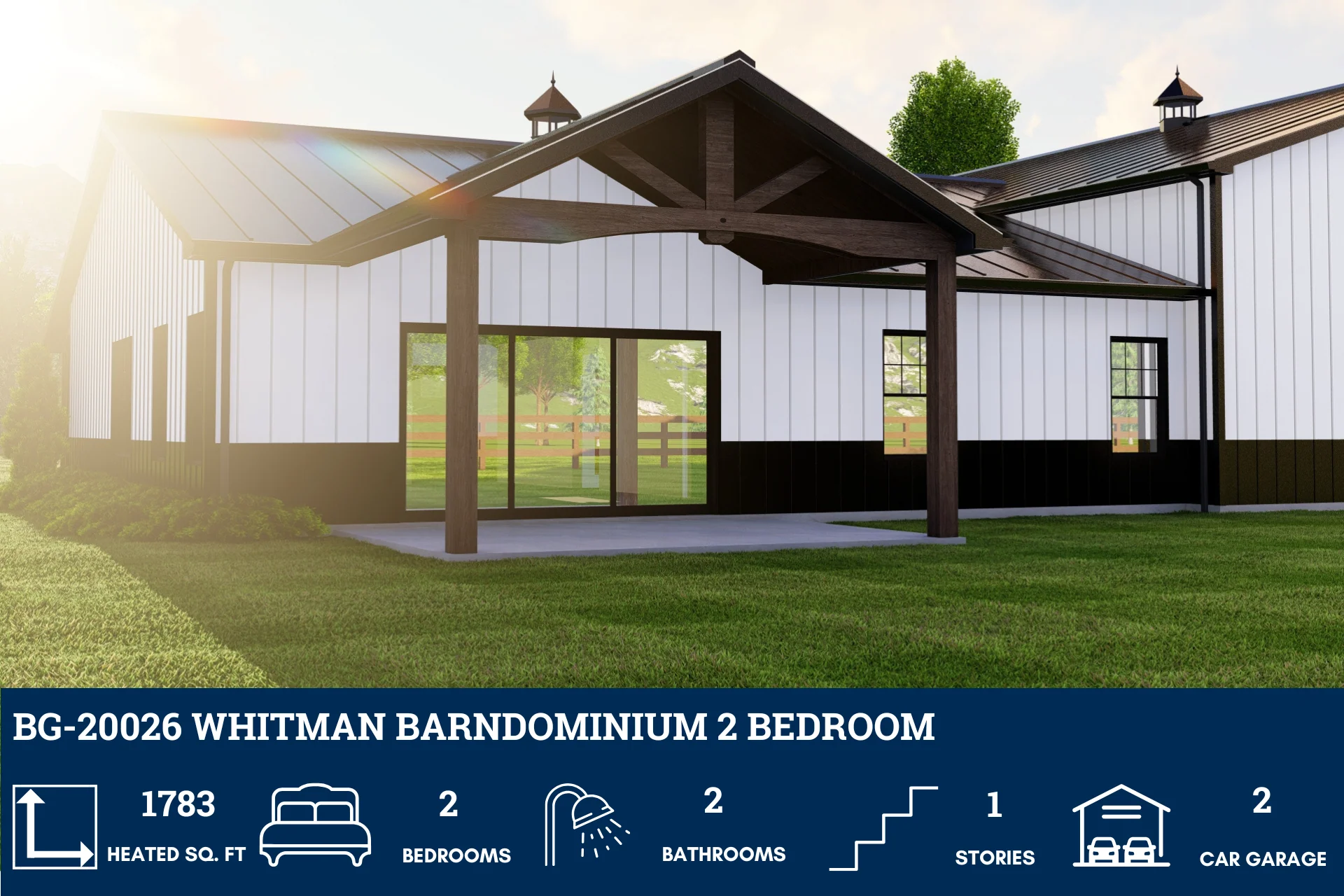 BG-20026 Whitman Barndominium House Plan - Image 5