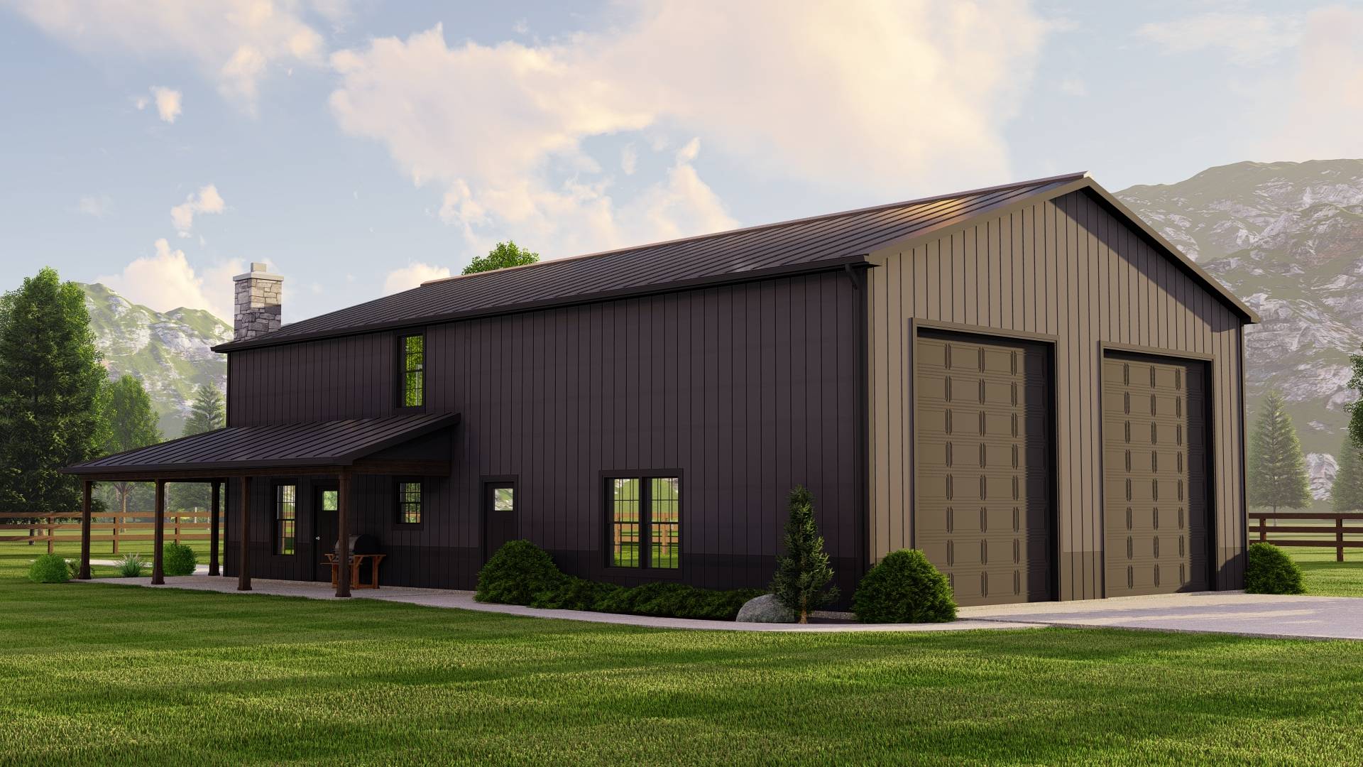 BG-20027 Hollis Barndominium House Plan - Image 10