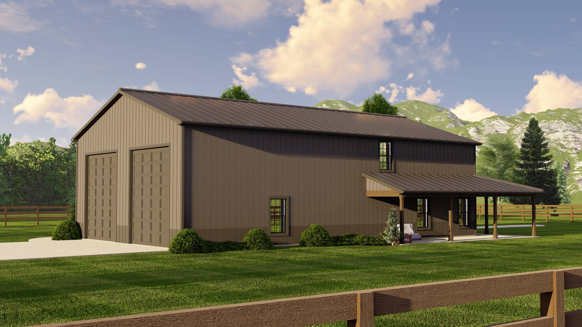 BG-20027 Hollis Barndominium House Plan - Image 11
