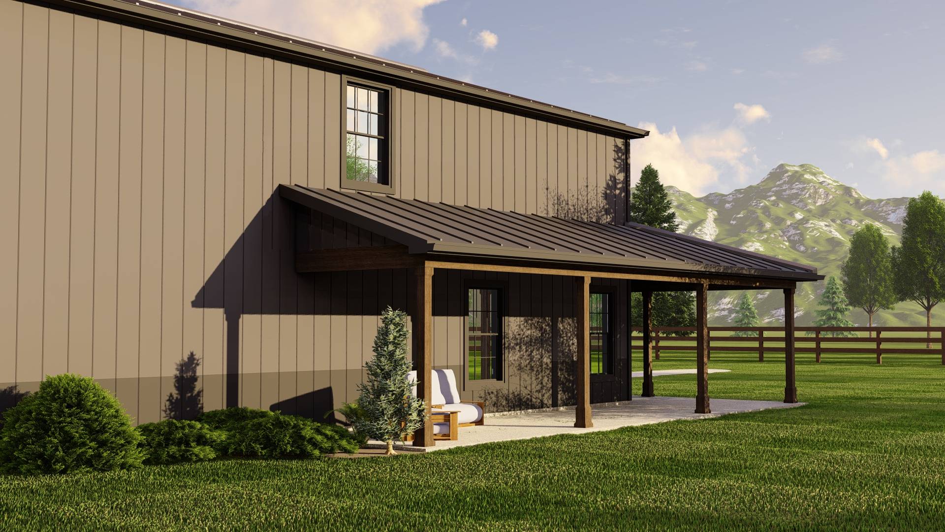 BG-20027 Hollis Barndominium House Plan - Image 12
