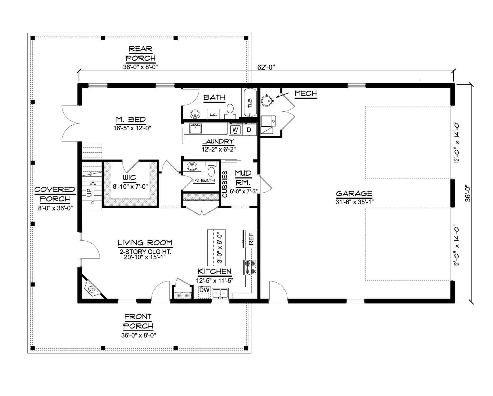 BG-20027 Hollis Barndominium House Plan - Image 13