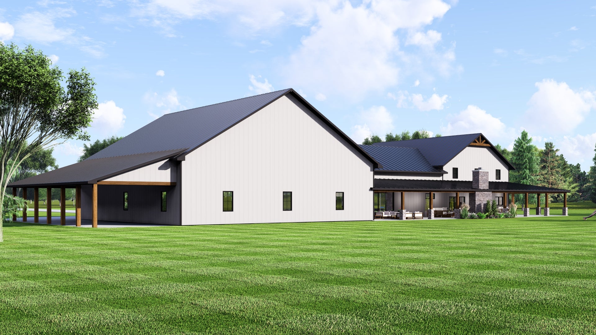 BG-20028 Ellington Barndominium House Plan - Image 12