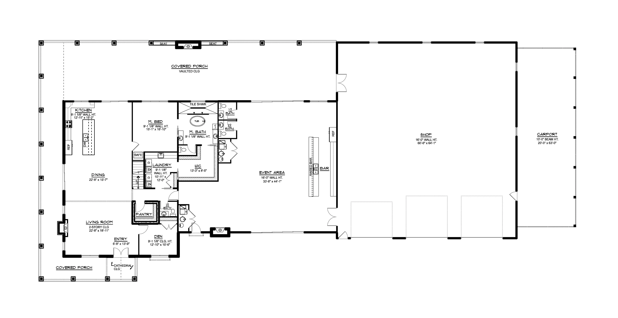 BG-20028 Ellington Barndominium House Plan - Image 27