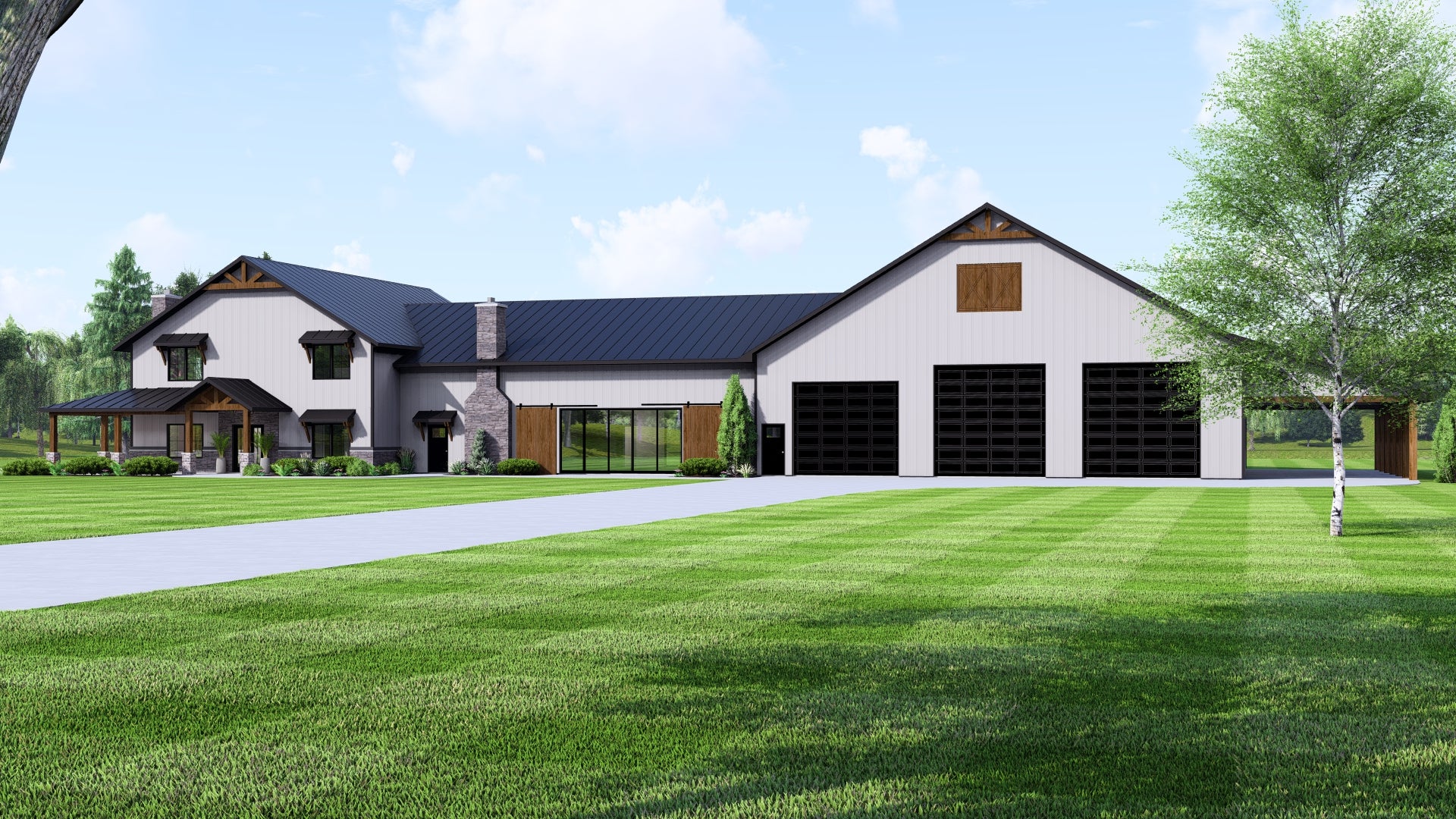 BG-20028 Ellington Barndominium House Plan - Image 7