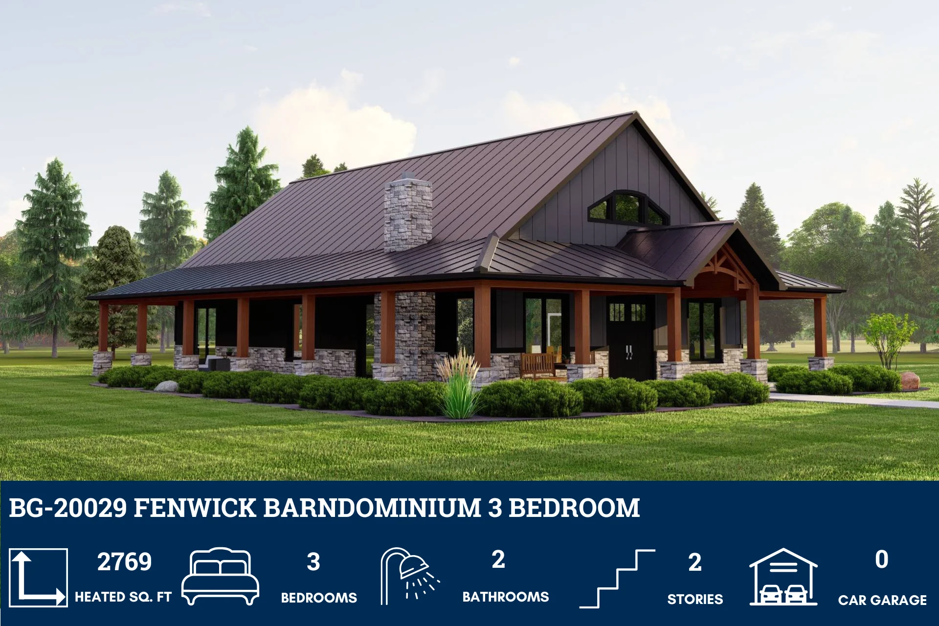 BG-20029 Fenwick Barndominium House Plan - Image 3