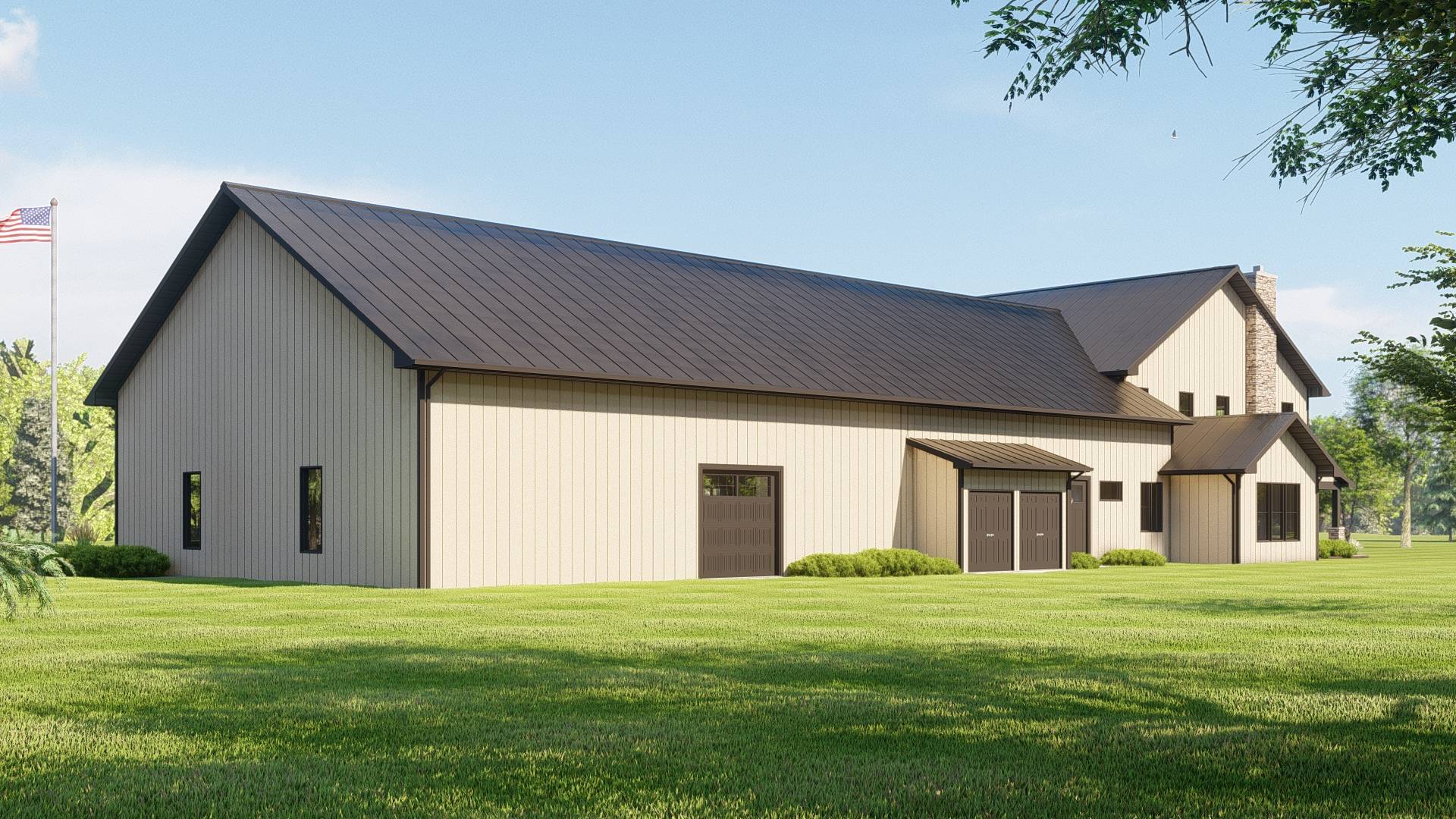 BG-20032 Kellington Barndominium House Plan - Image 11